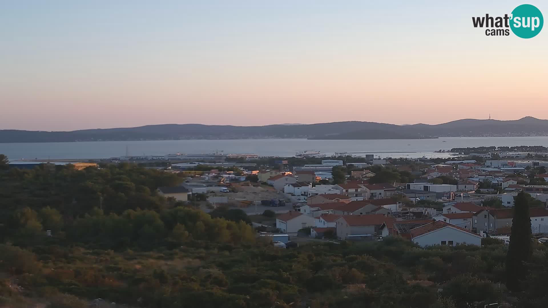 Zadar Port Gazenica Webcam Panorama, Zadar, Croatie