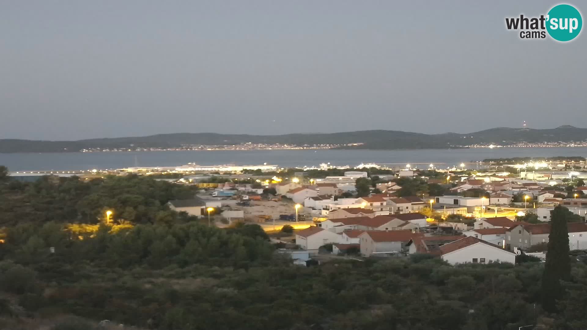 Zadar Port Gazenica Webcam Panorama, Zadar, Croatia