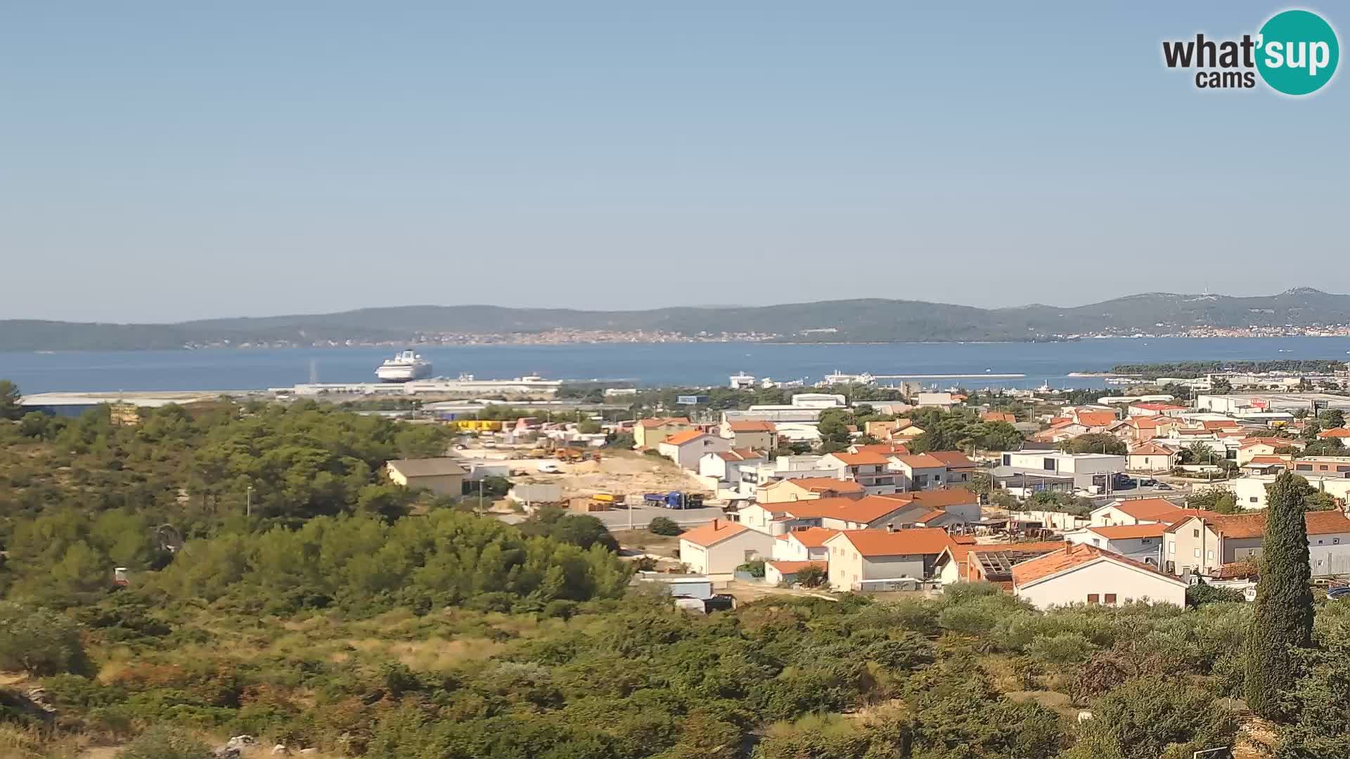 Zadar Port Gazenica Webcam Panorama, Zadar, Croatie