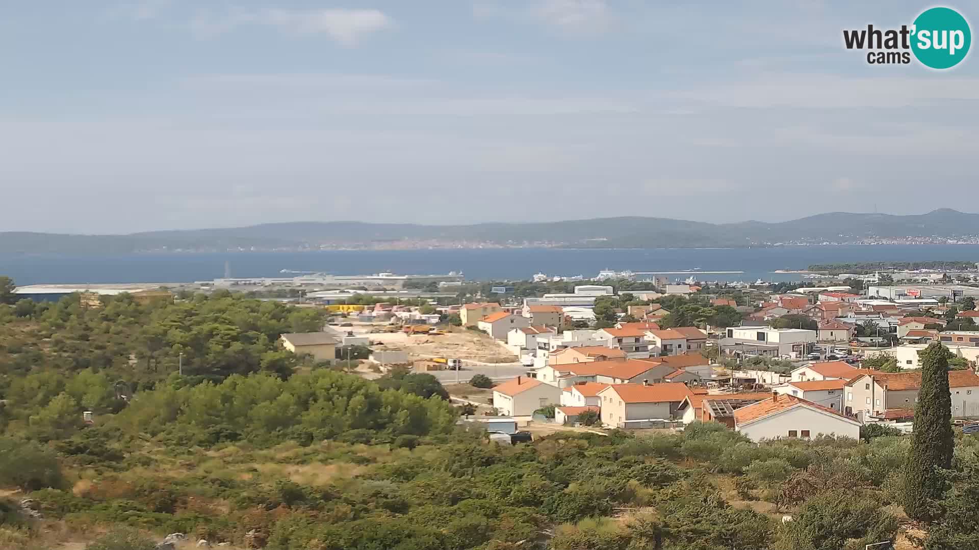 Panoramska web kamera Luke Gaženica u Zadru, Hrvatska