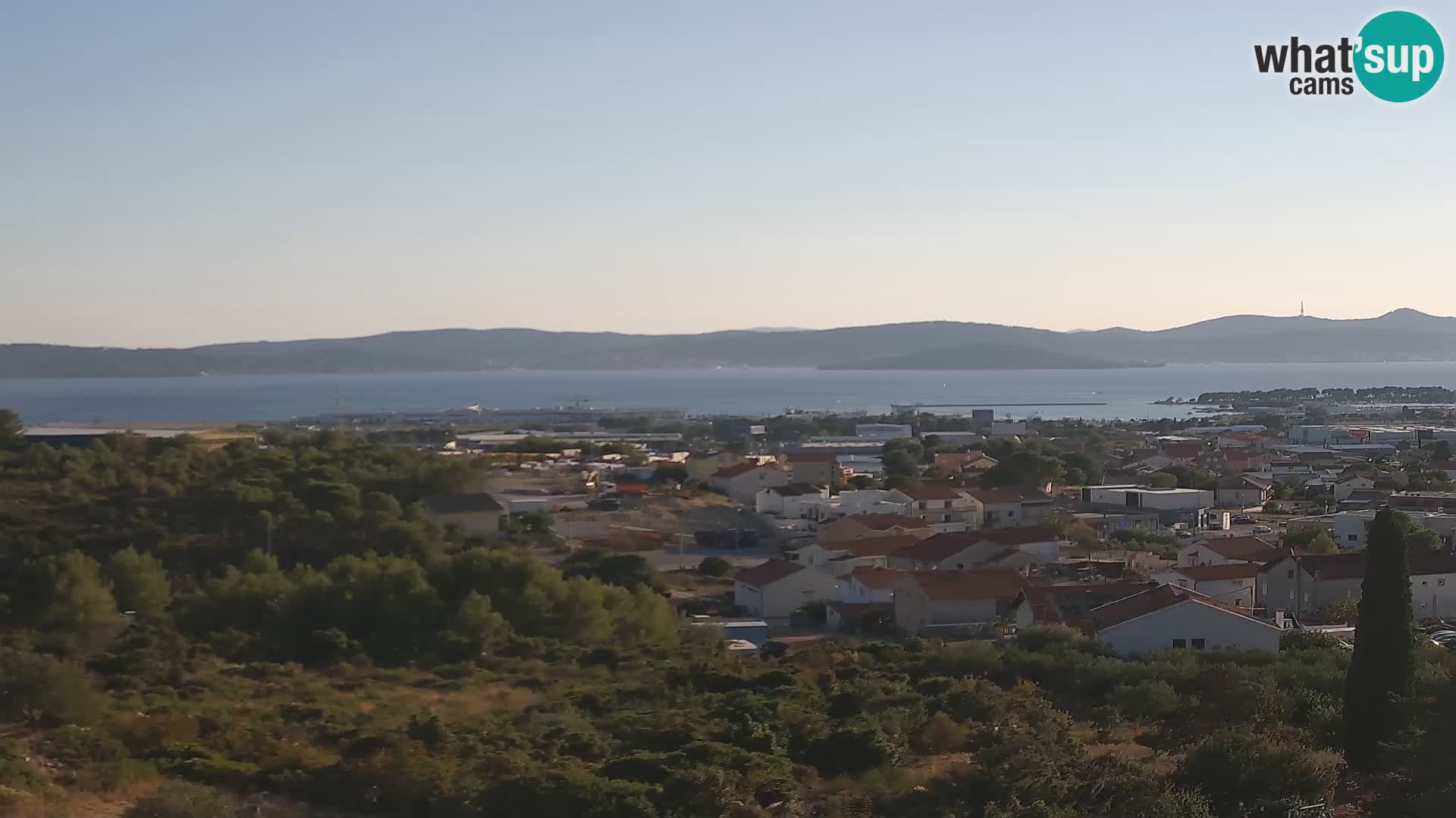 Panoramska web kamera Luke Gaženica u Zadru, Hrvatska