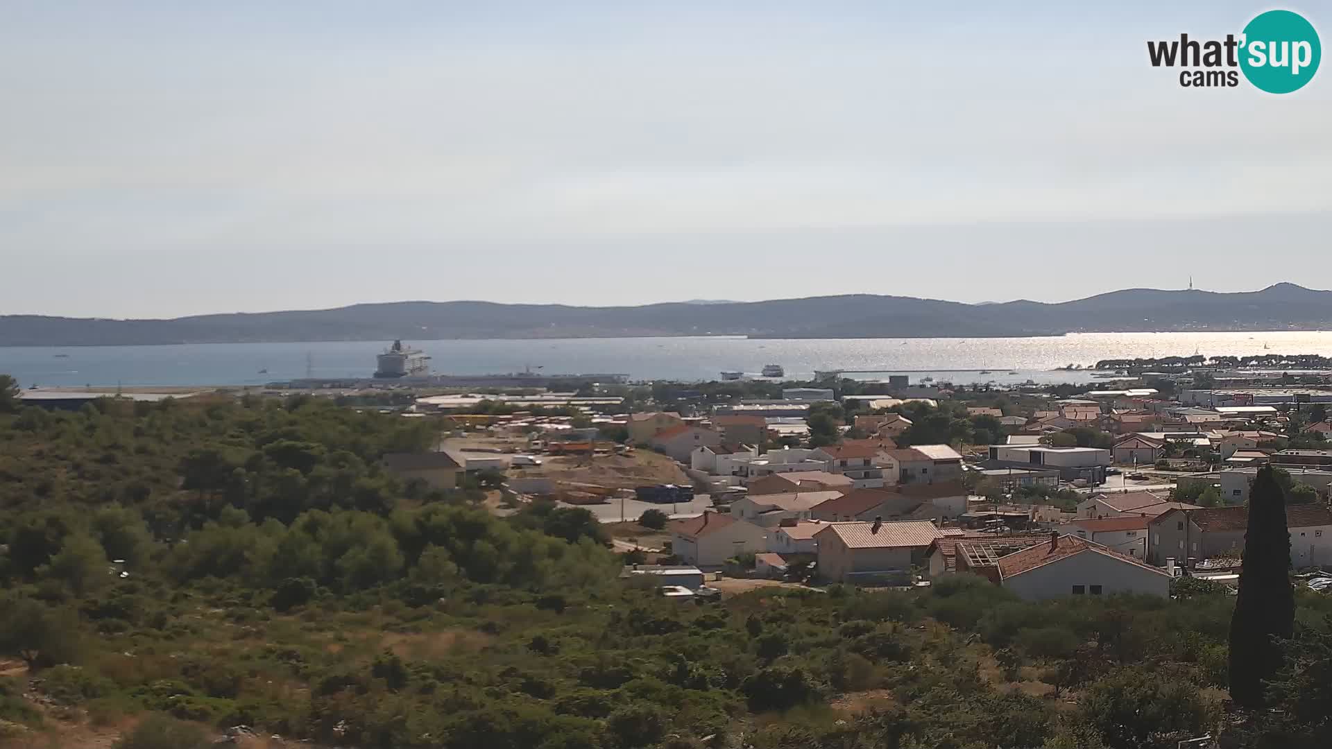Zadar Port Gazenica Webcam Panorama, Zadar, Croatia