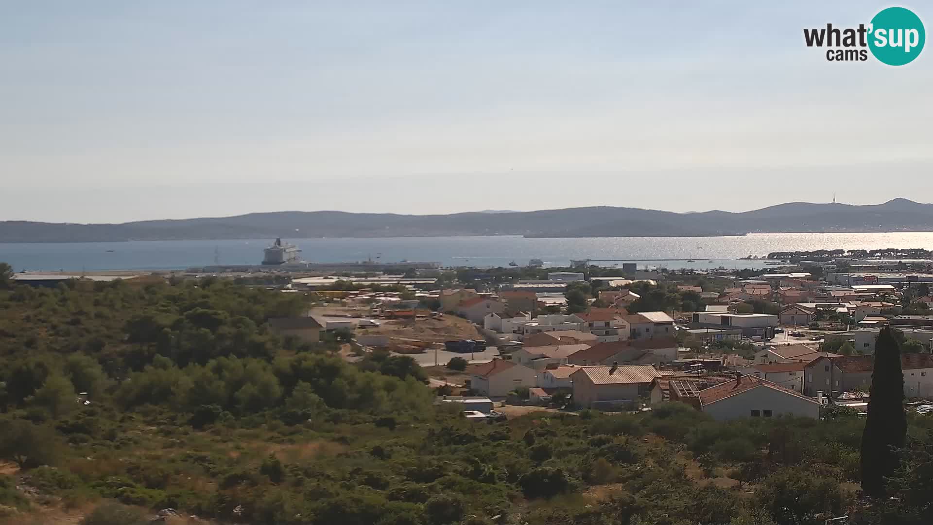 Zadar Port Gazenica Webcam Panorama, Zadar, Croatia