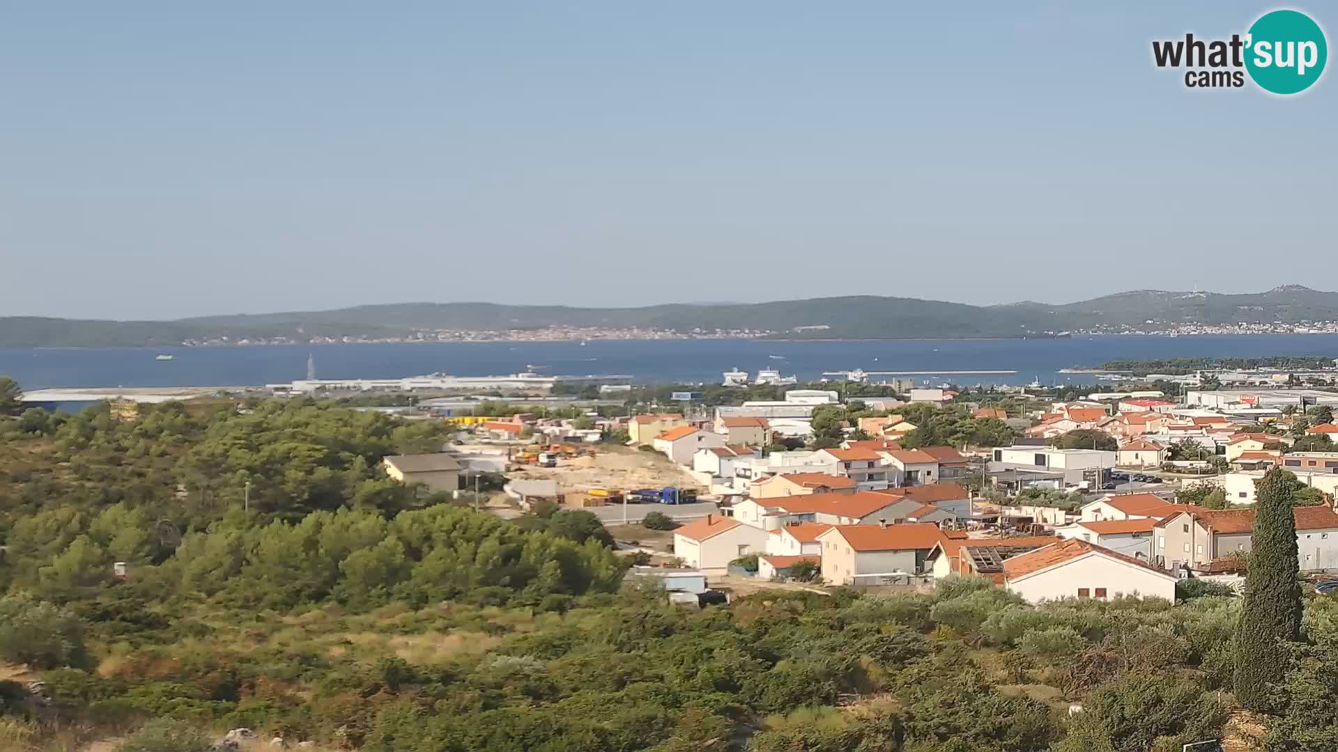 Zadar Port Gazenica Webcam Panorama, Zadar, Kroatien