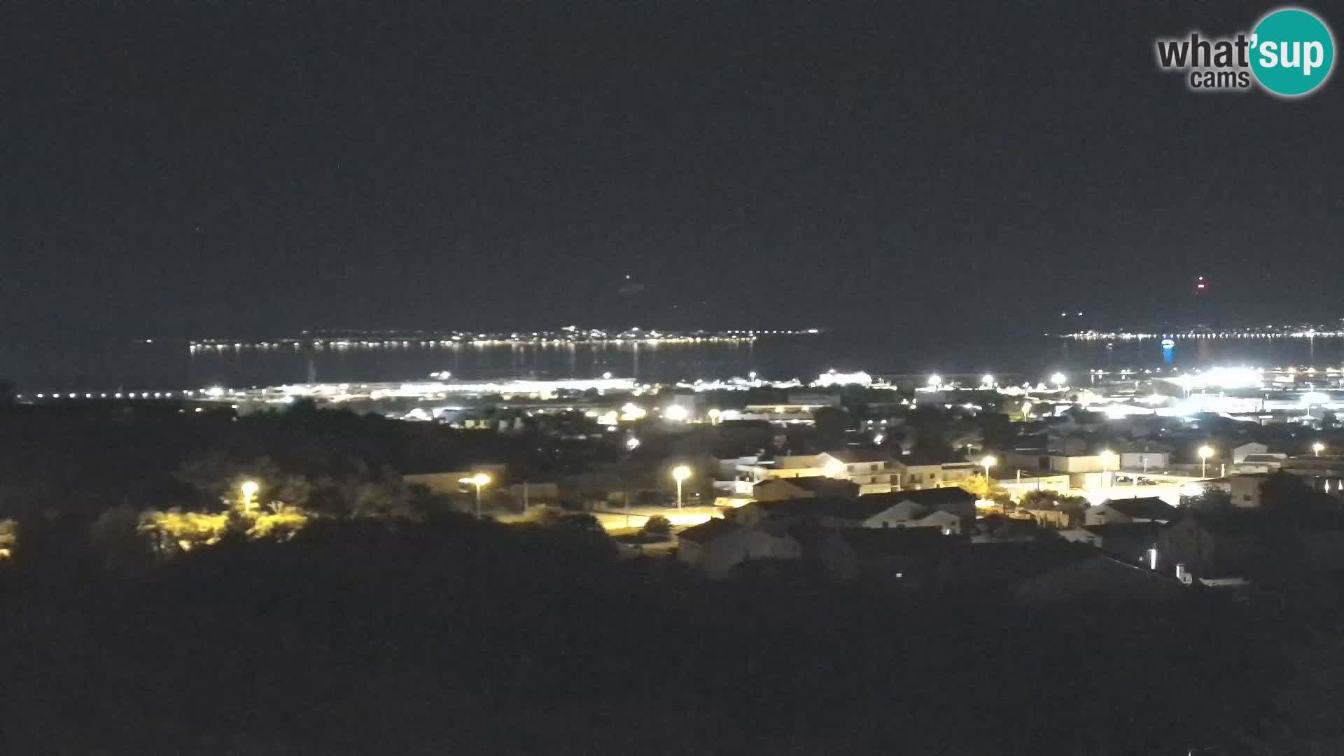 Panorama de la Webcam del Puerto Gazenica de Zadar, Zadar, Croacia