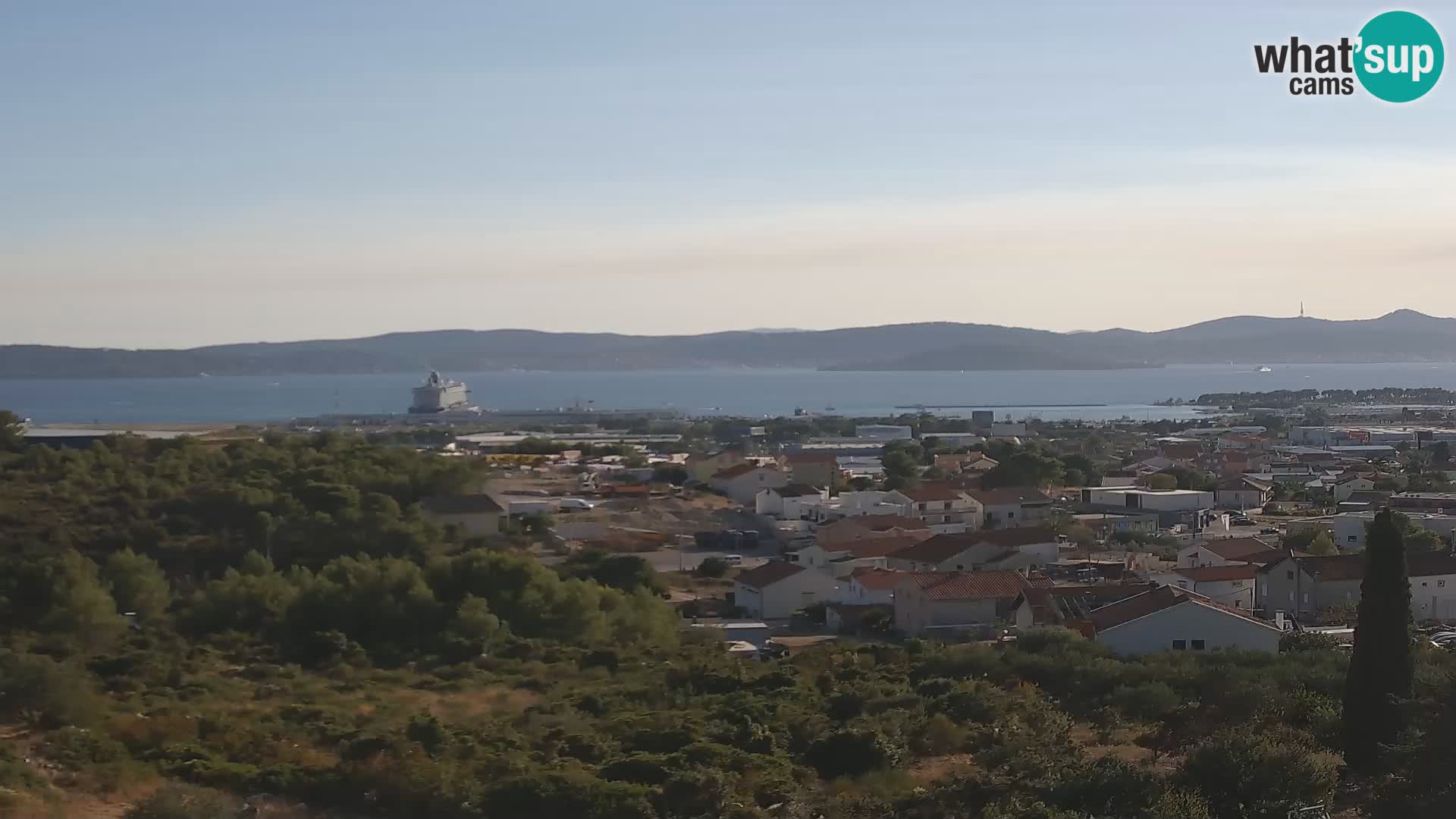 Zadar Port Gazenica Webcam Panorama, Zadar, Croatie