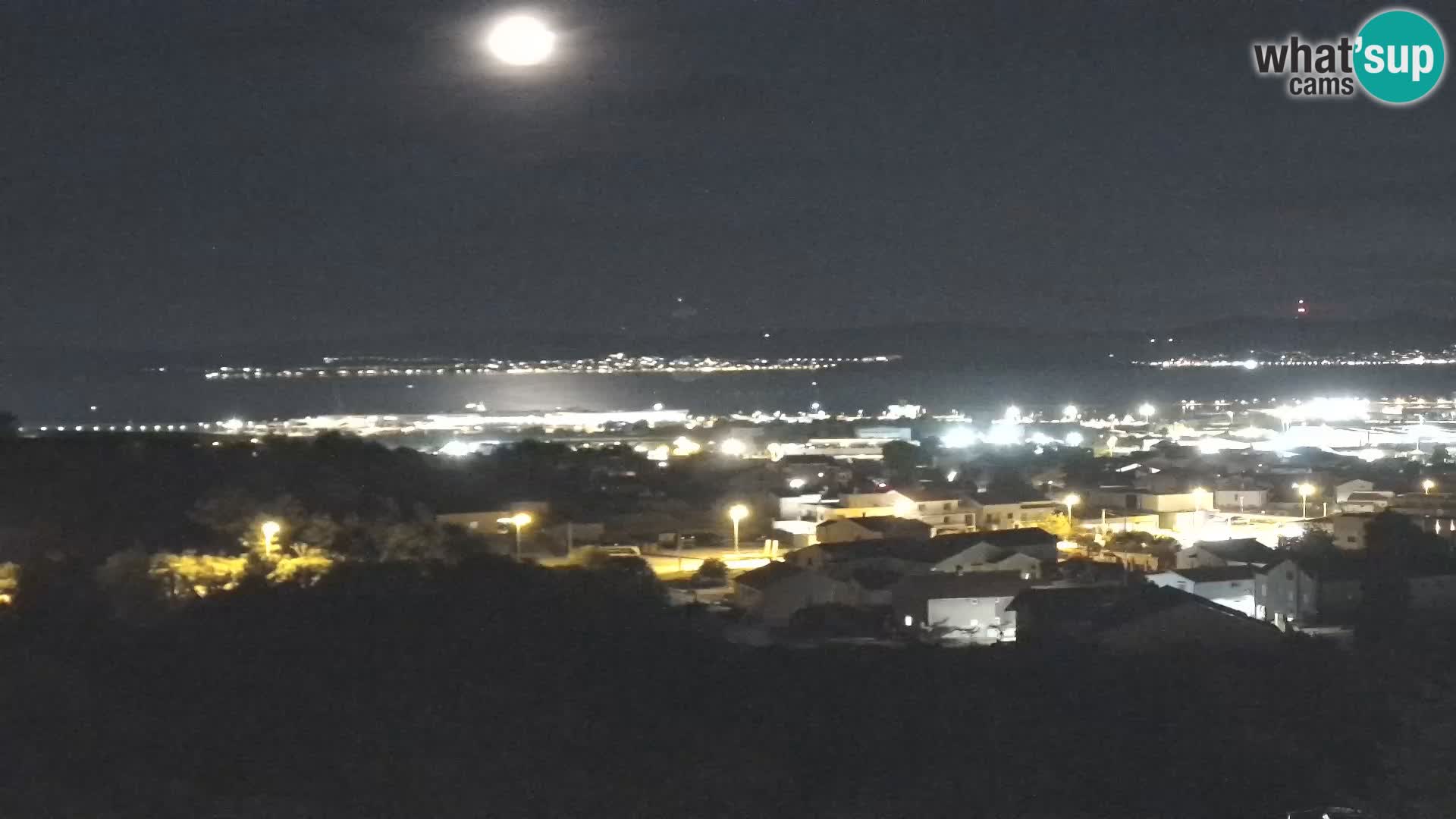Panorama de la Webcam del Puerto Gazenica de Zadar, Zadar, Croacia