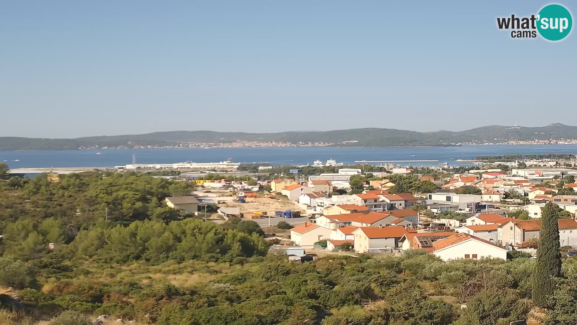 Zadar Port Gazenica Webcam Panorama, Zadar, Croatia