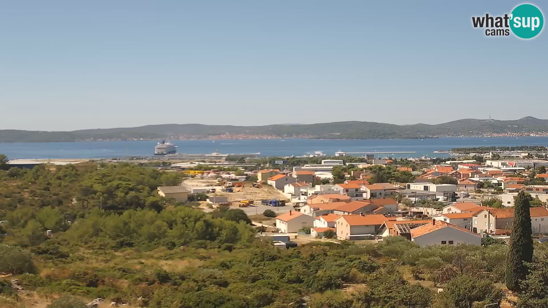 Zadar Port Gazenica Webcam Panorama, Zadar, Croatie