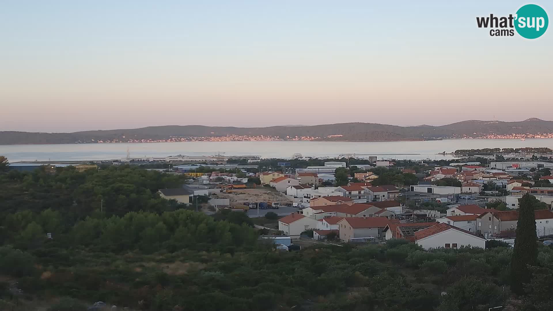 Zadar Port Gazenica Webcam Panorama, Zadar, Kroatien