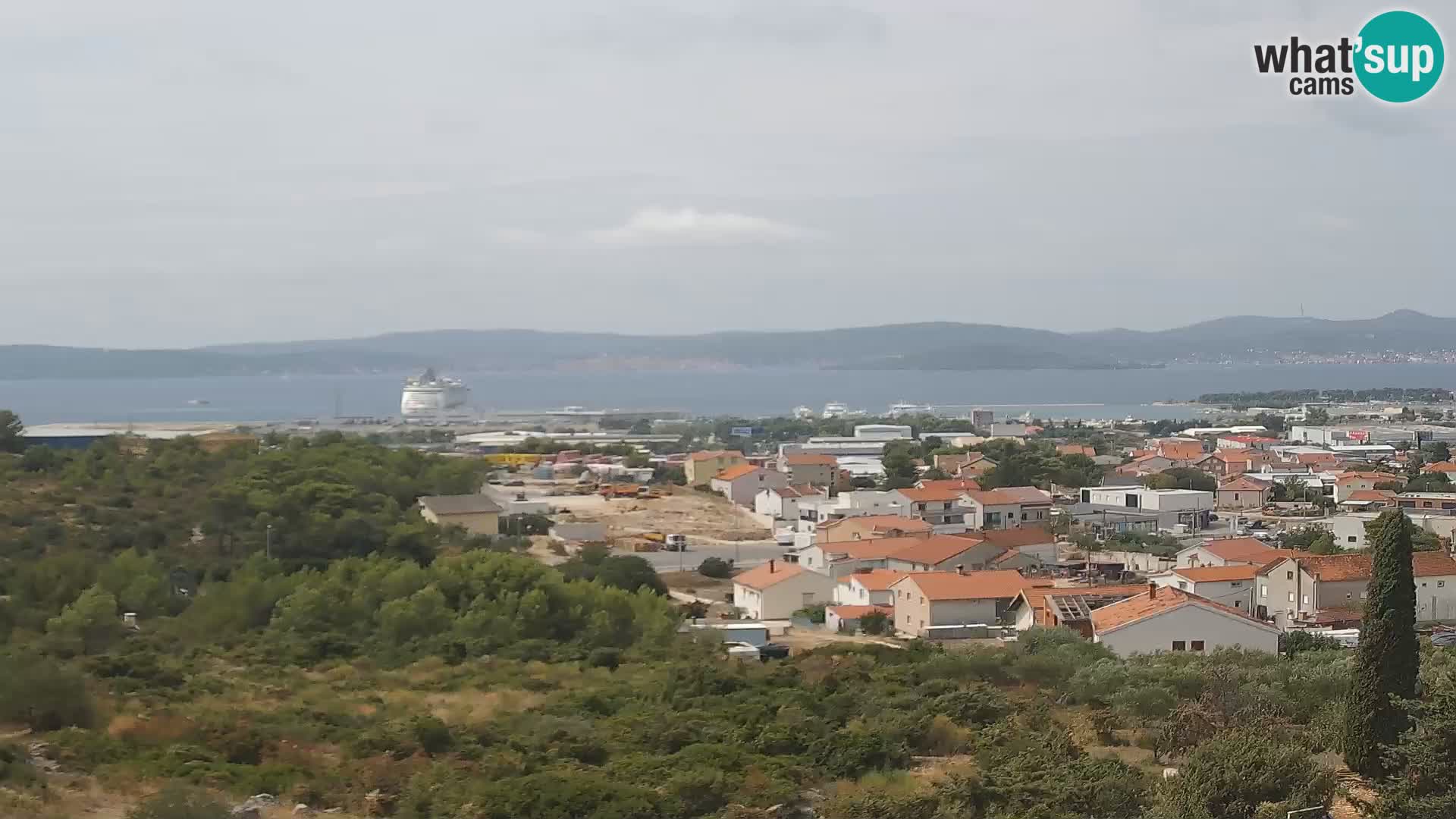 Zadar Port Gazenica Webcam Panorama, Zadar, Croatie