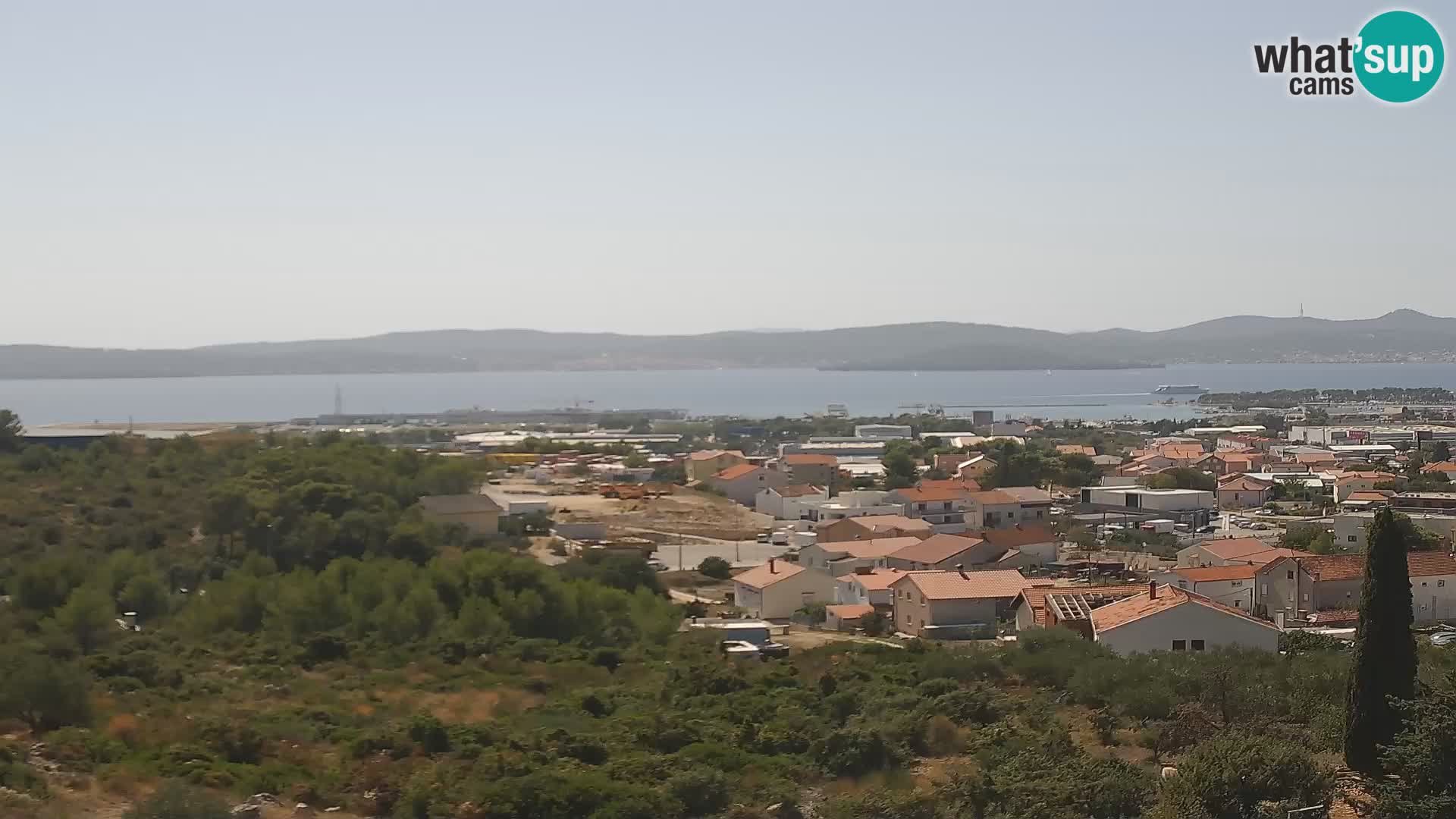 Zadar Port Gazenica Webcam Panorama, Zadar, Kroatien