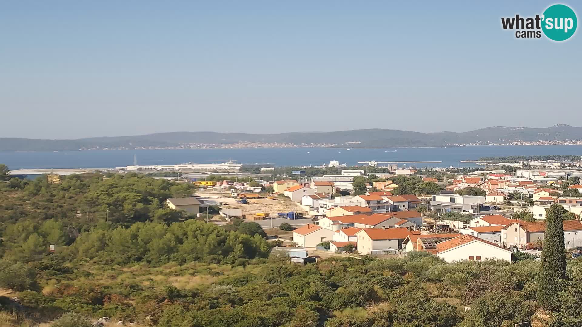 Zadar Port Gazenica Webcam Panorama, Zadar, Croatia