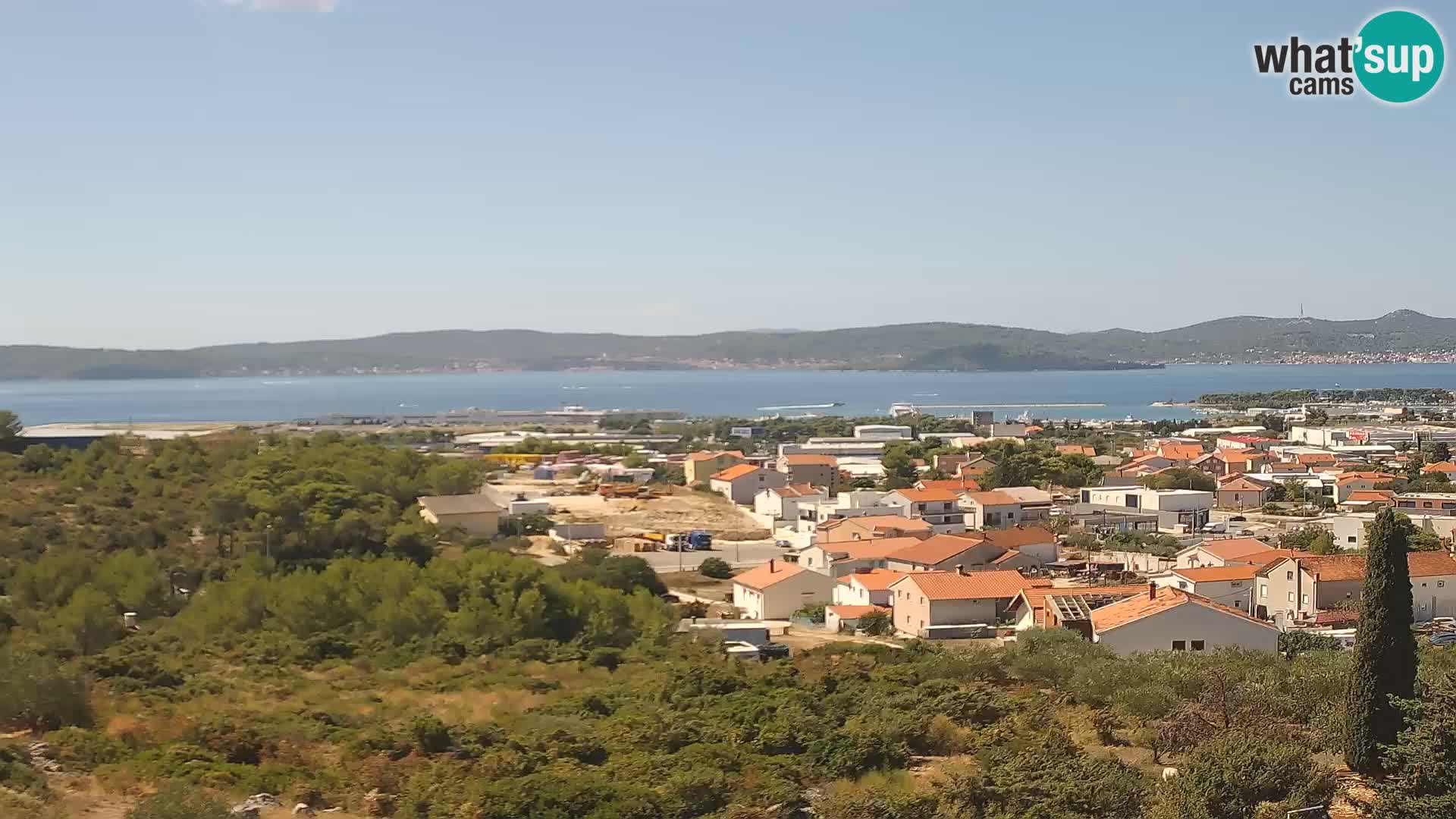 Panoramska web kamera Luke Gaženica u Zadru, Hrvatska