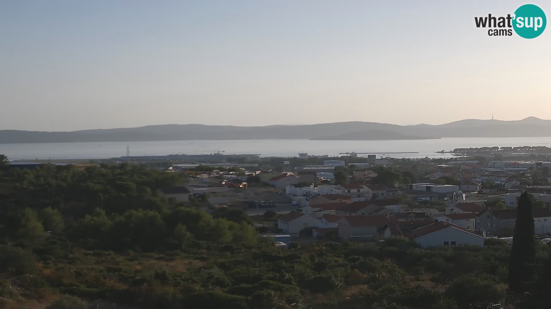 Zadar Pristanišče Gazenica s panoramsko spletno kamero, Zadar, Hrvaška