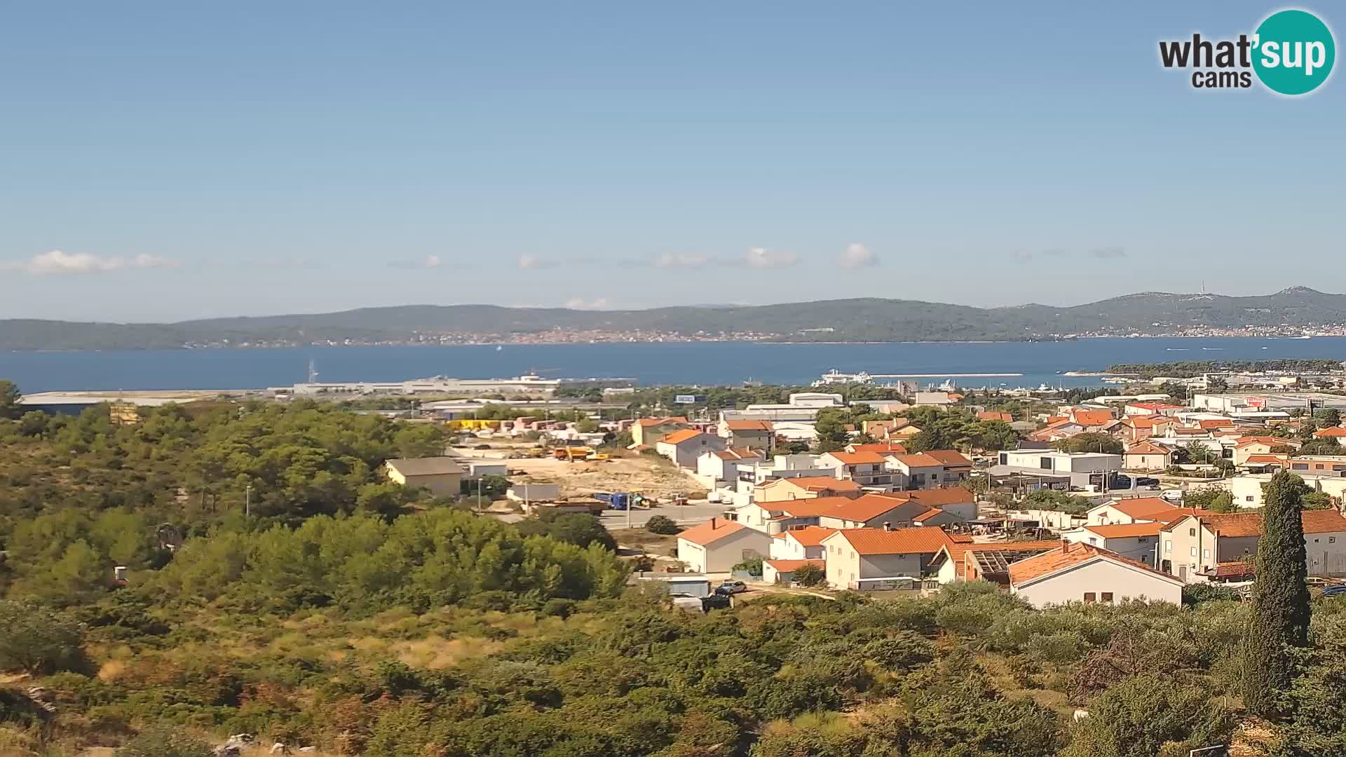 Zadar Port Gazenica Webcam Panorama, Zadar, Croatie