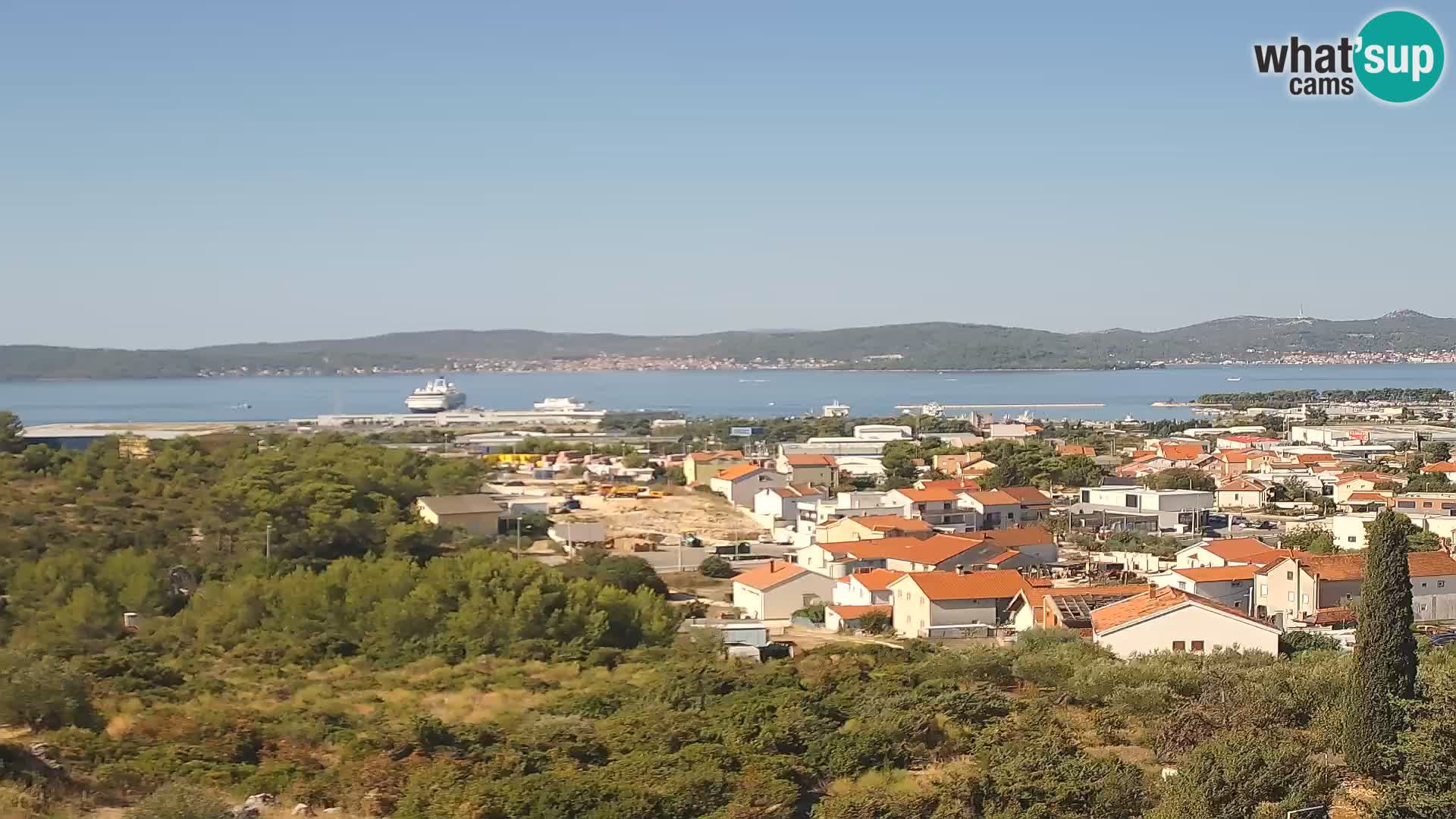 Zadar Port Gazenica Webcam Panorama, Zadar, Croatia