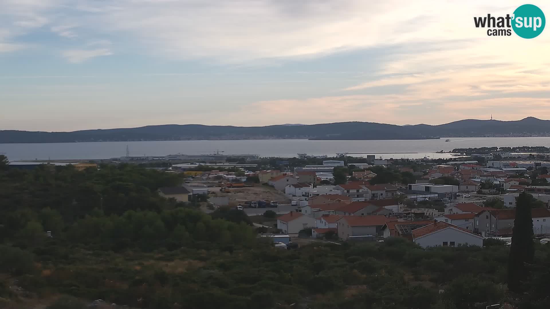 Zadar Port Gazenica Webcam Panorama, Zadar, Croatia
