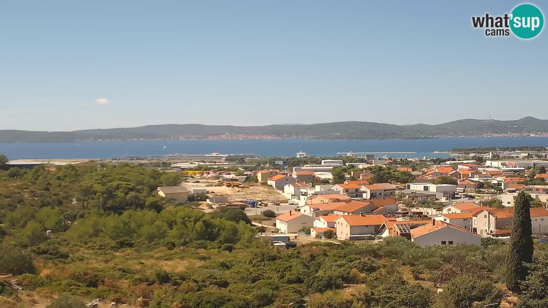 Zadar Port Gazenica Webcam Panorama, Zadar, Kroatien