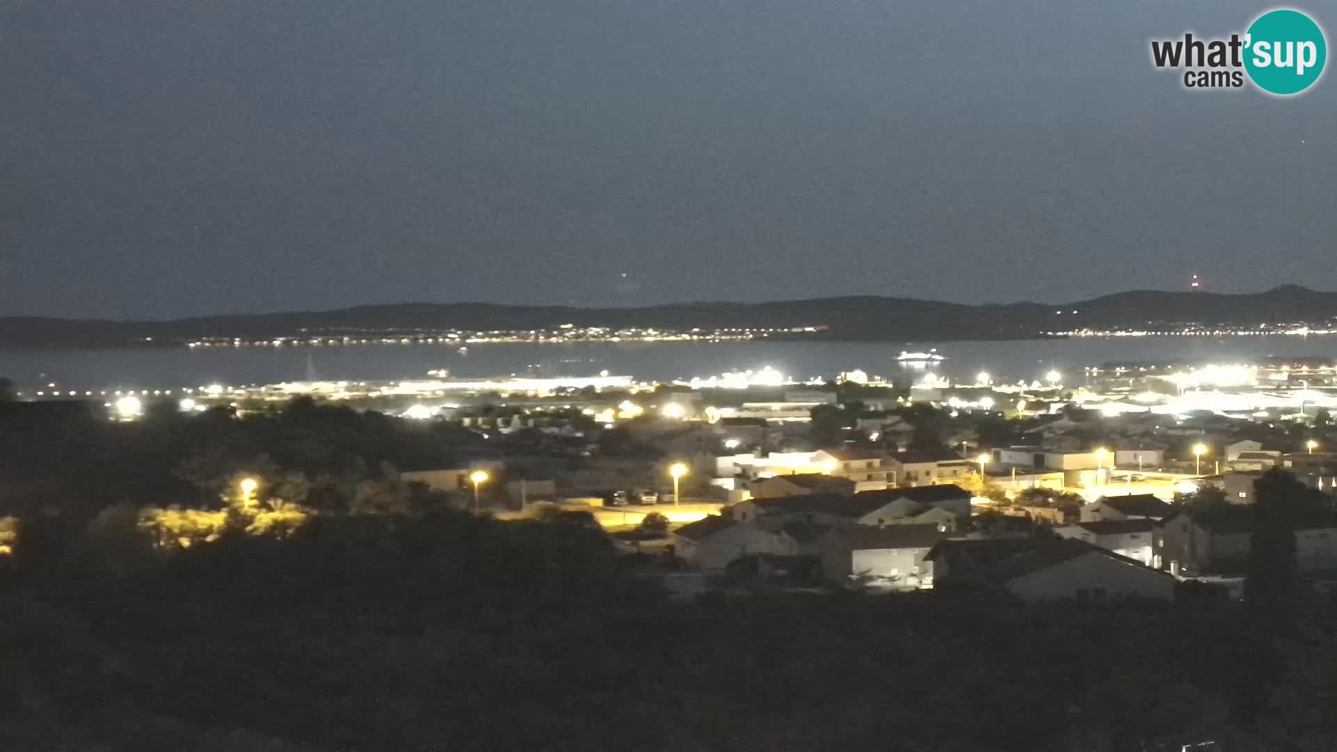 Zadar Port Gazenica Webcam Panorama, Zadar, Croatie