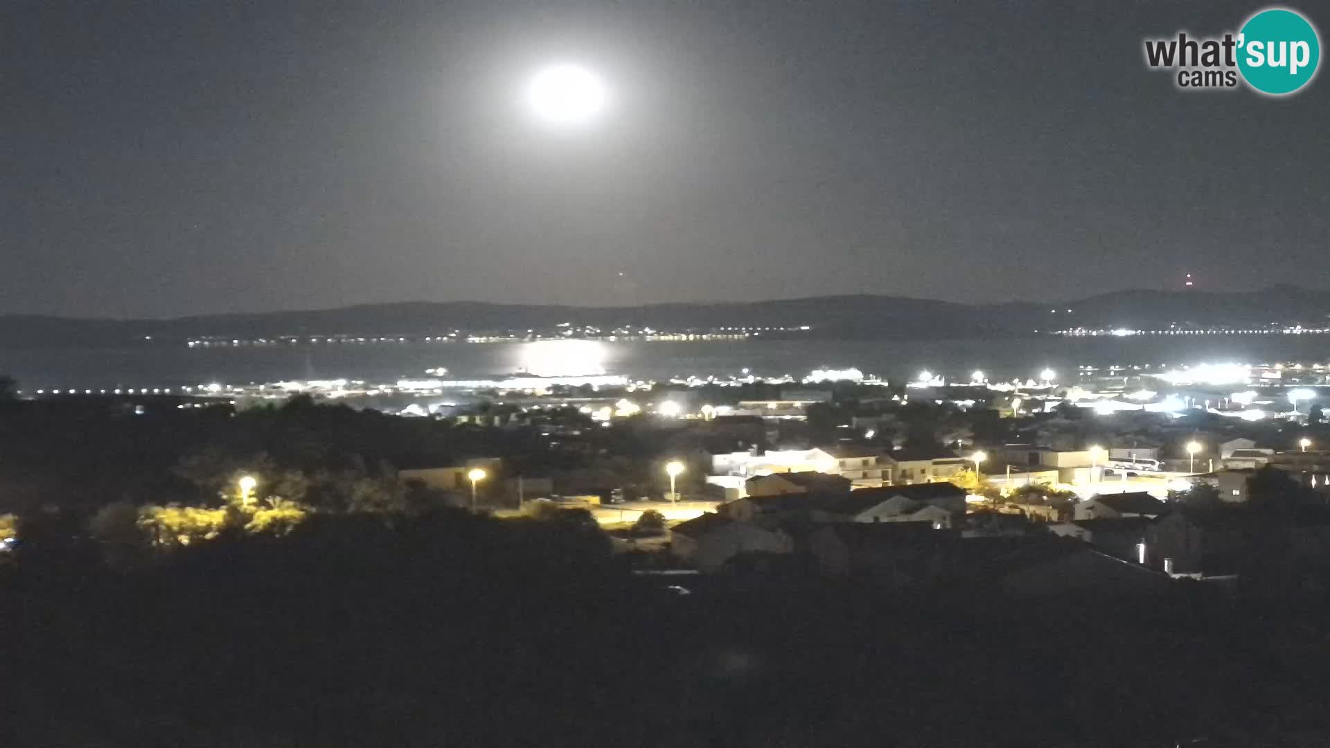 Panorama de la Webcam del Puerto Gazenica de Zadar, Zadar, Croacia