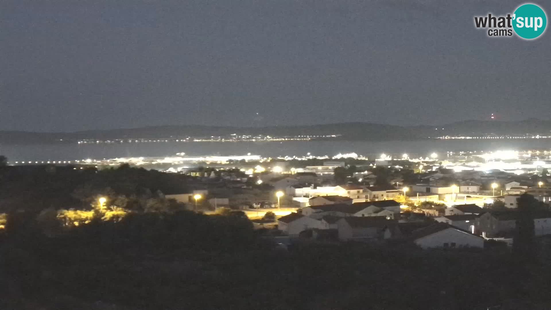 Panorama de la Webcam del Puerto Gazenica de Zadar, Zadar, Croacia
