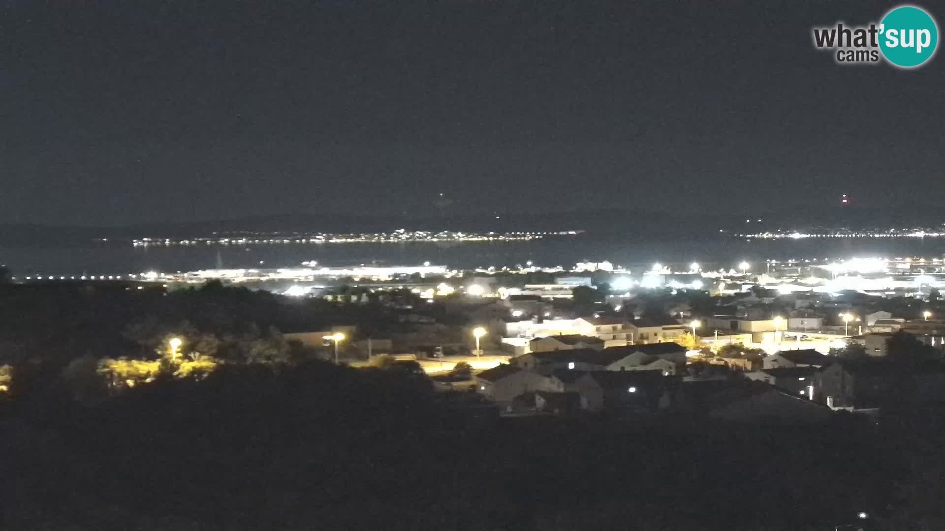 Panoramska web kamera Luke Gaženica u Zadru, Hrvatska