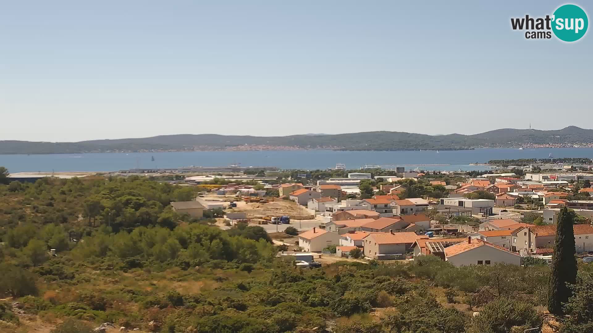 Zadar Port Gazenica Webcam Panorama, Zadar, Croatia