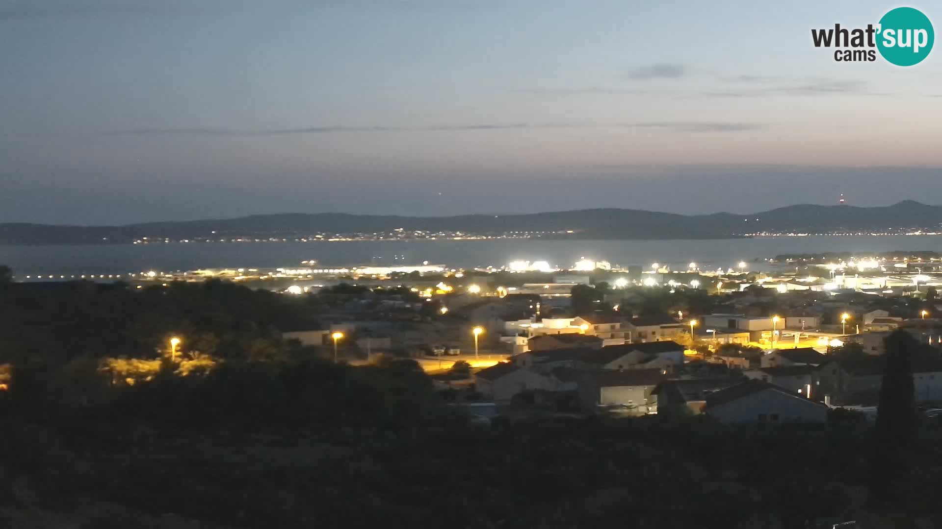 Zadar Port Gazenica Webcam Panorama, Zadar, Kroatien