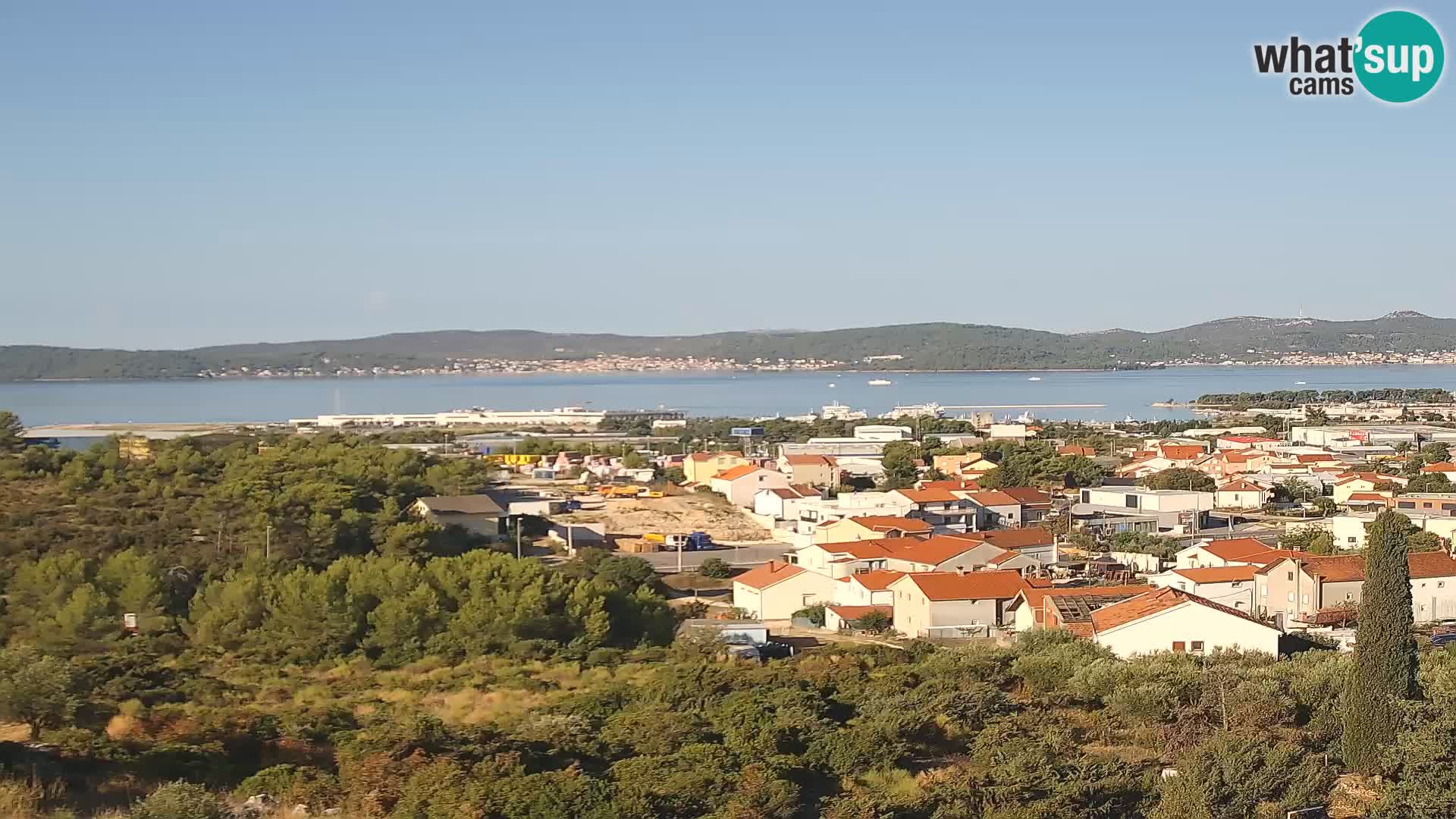 Zadar Port Gazenica Webcam Panorama, Zadar, Croatie