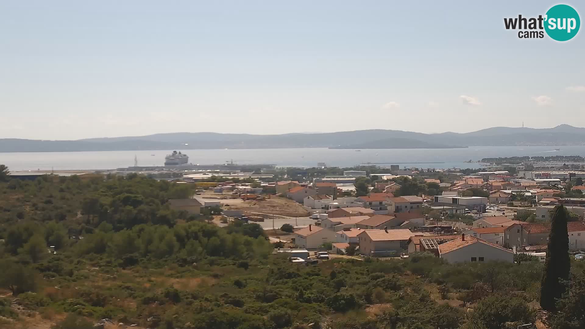 Zadar Port Gazenica Webcam Panorama, Zadar, Croatia