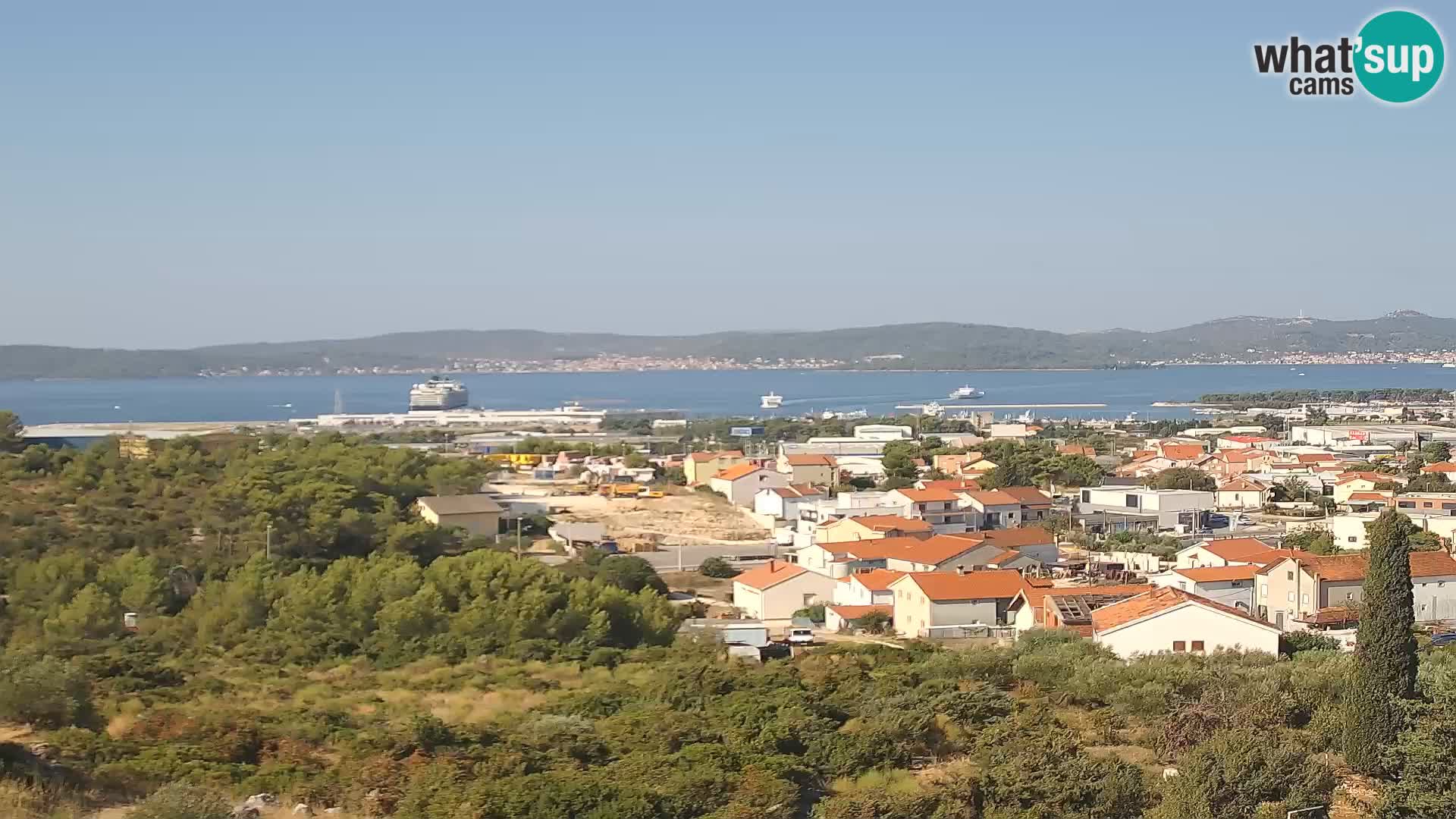 Zadar Port Gazenica Webcam Panorama, Zadar, Croatie