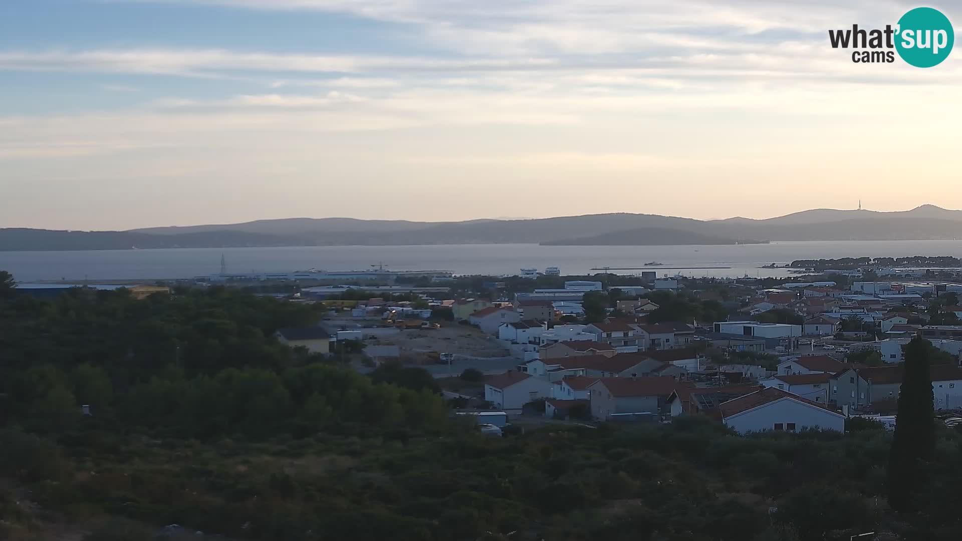 Zadar Port Gazenica Webcam Panorama, Zadar, Croatia