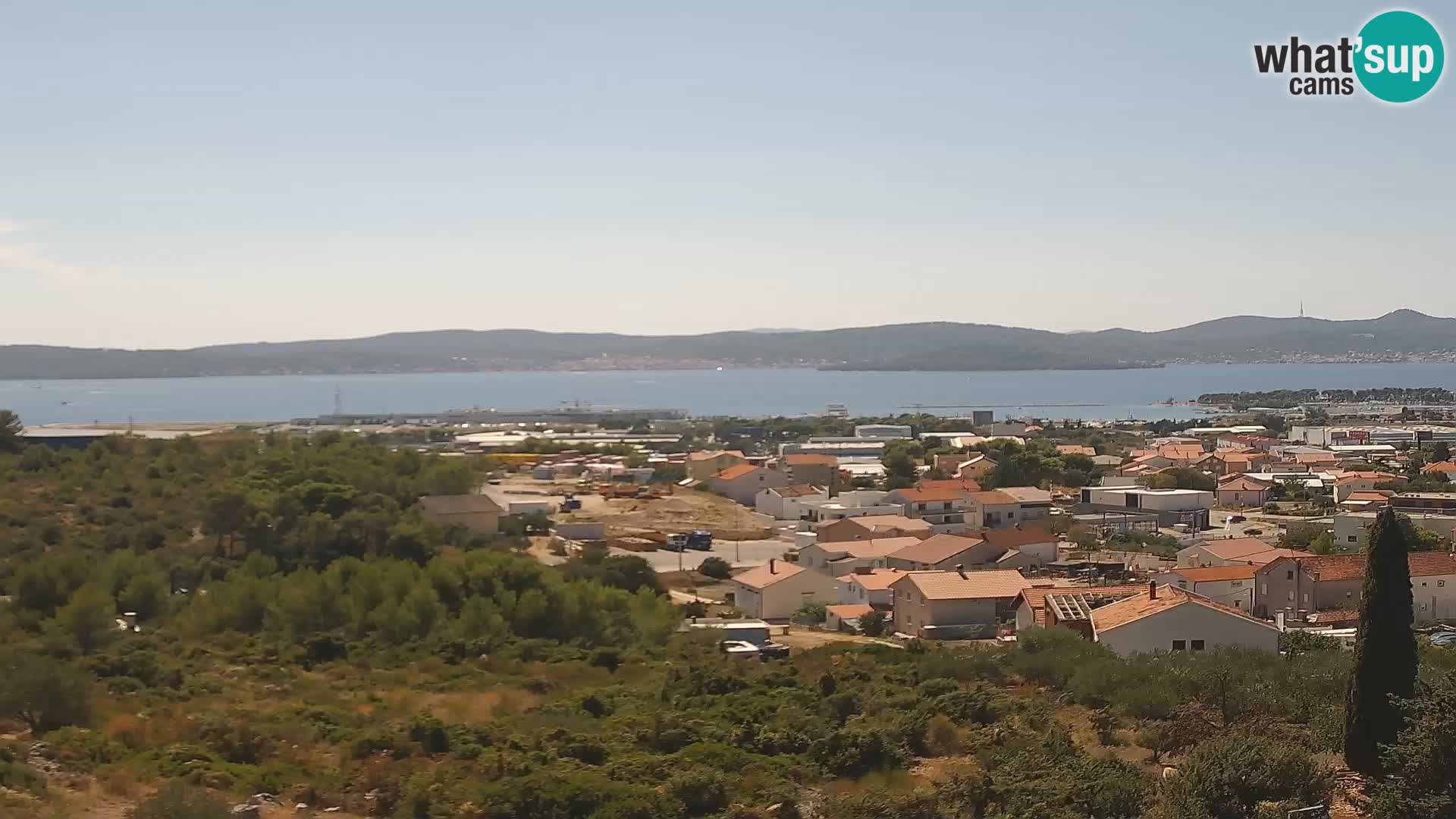 Zadar Pristanišče Gazenica s panoramsko spletno kamero, Zadar, Hrvaška