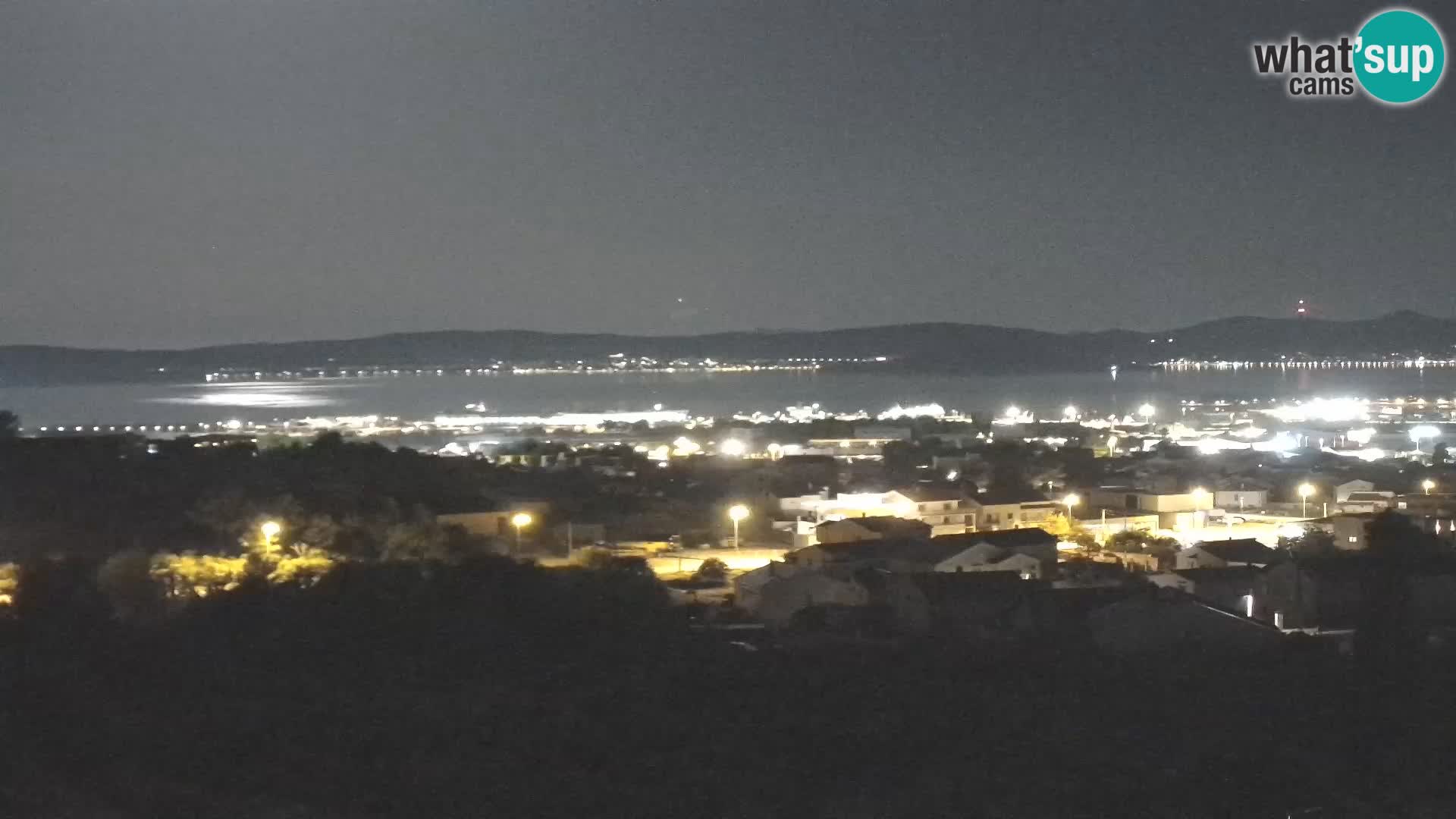 Panoramska web kamera Luke Gaženica u Zadru, Hrvatska