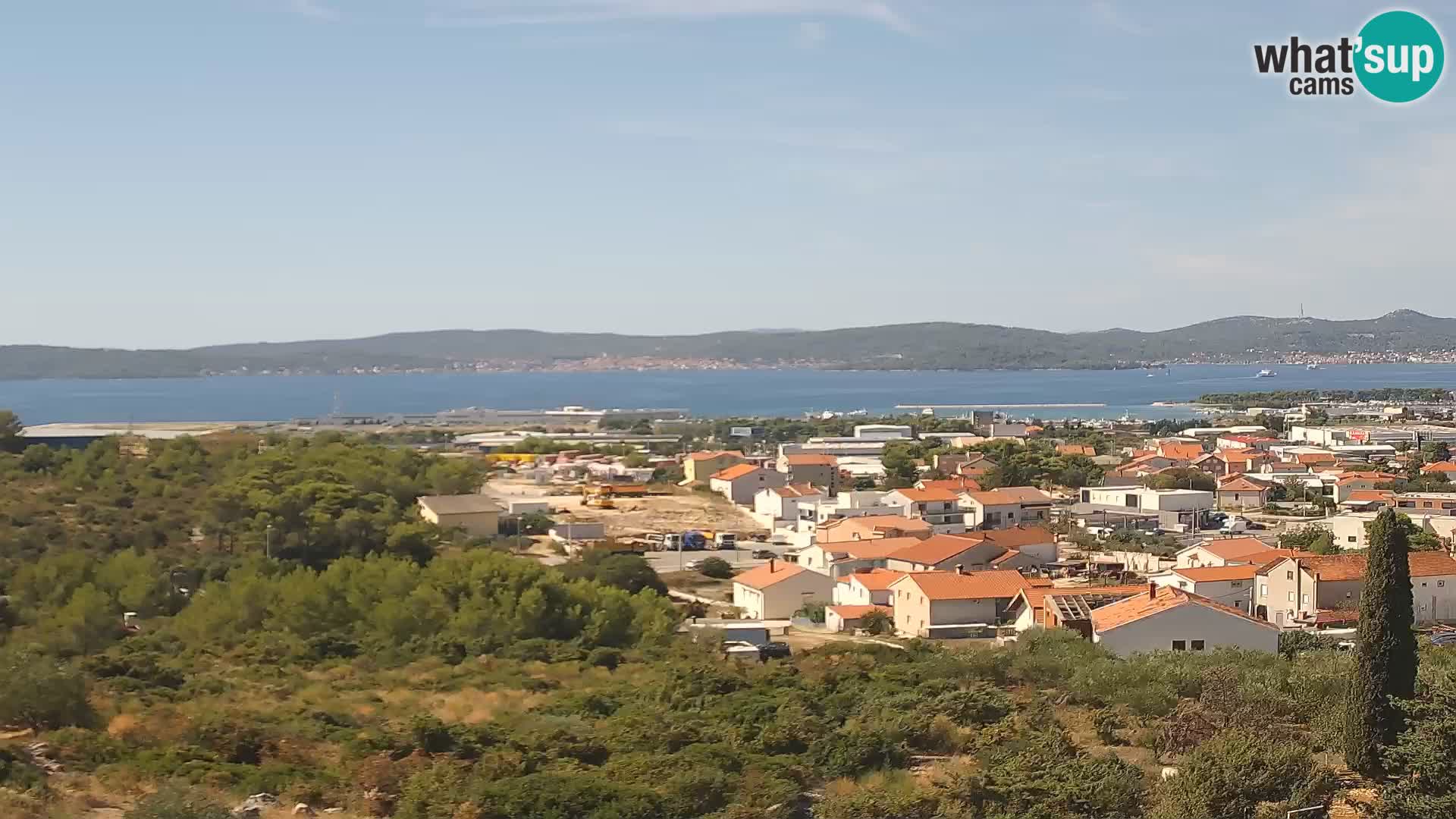 Zadar Pristanišče Gazenica s panoramsko spletno kamero, Zadar, Hrvaška