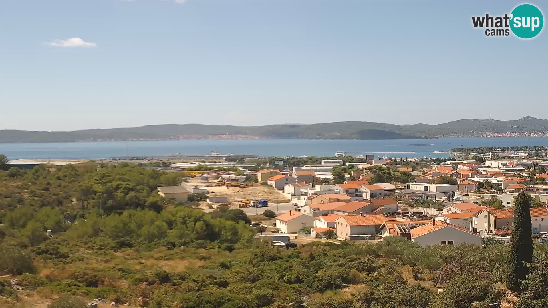 Panorama de la Webcam del Puerto Gazenica de Zadar, Zadar, Croacia