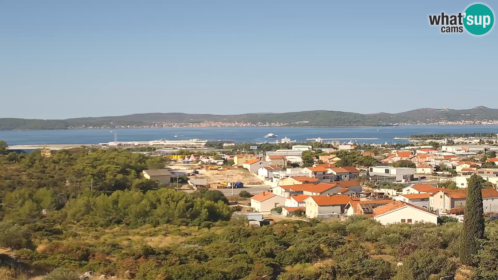 Zadar Port Gazenica Webcam Panorama, Zadar, Croatia