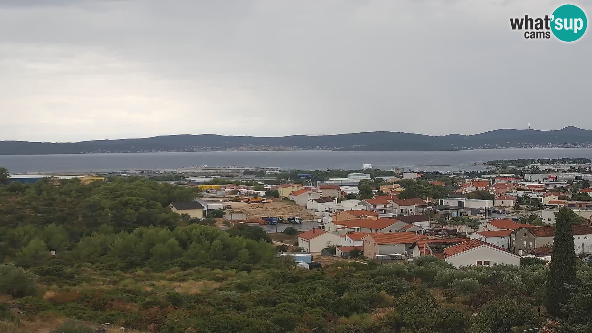 Zadar Port Gazenica Webcam Panorama, Zadar, Croatia