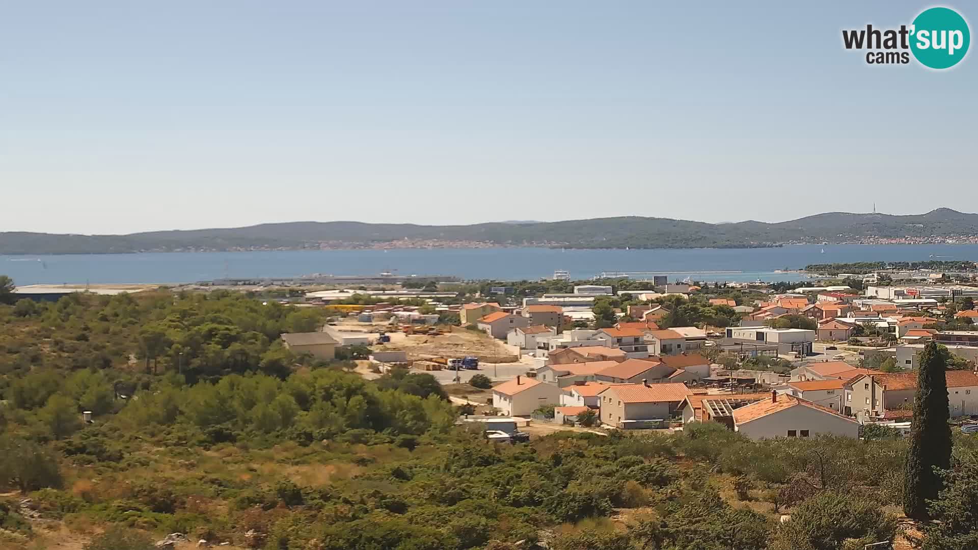 Panorama de la Webcam del Puerto Gazenica de Zadar, Zadar, Croacia