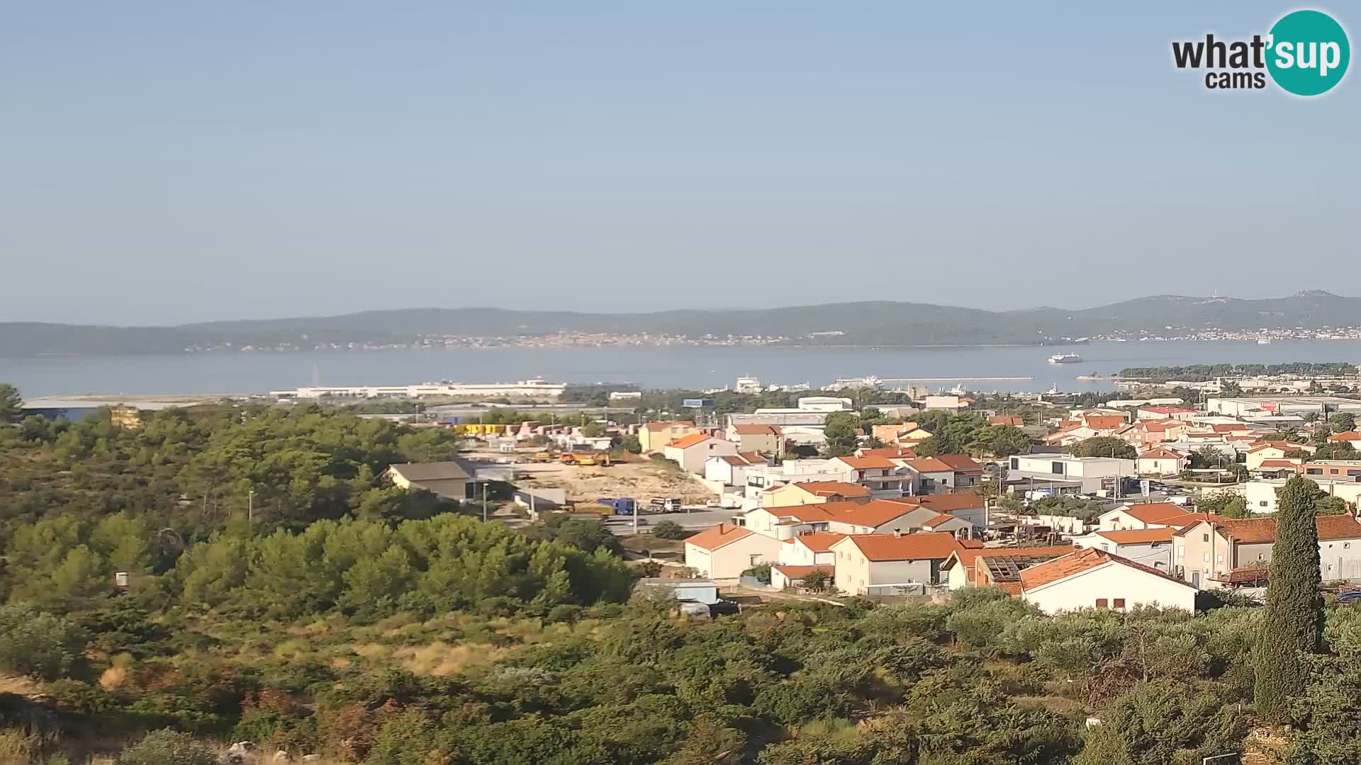 Zadar Port Gazenica Webcam Panorama, Zadar, Croatia