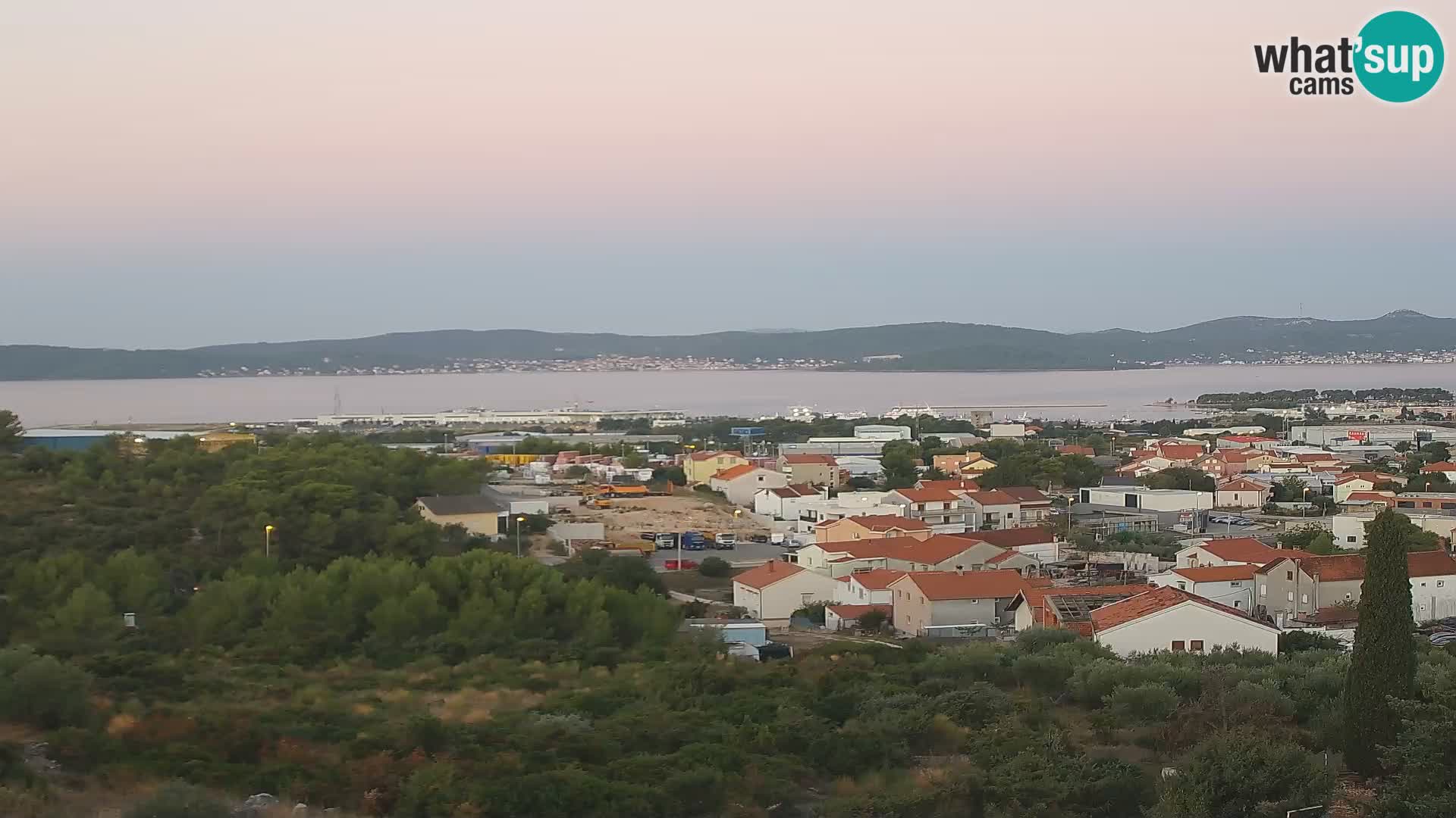 Zadar Port Gazenica Webcam Panorama, Zadar, Croatie