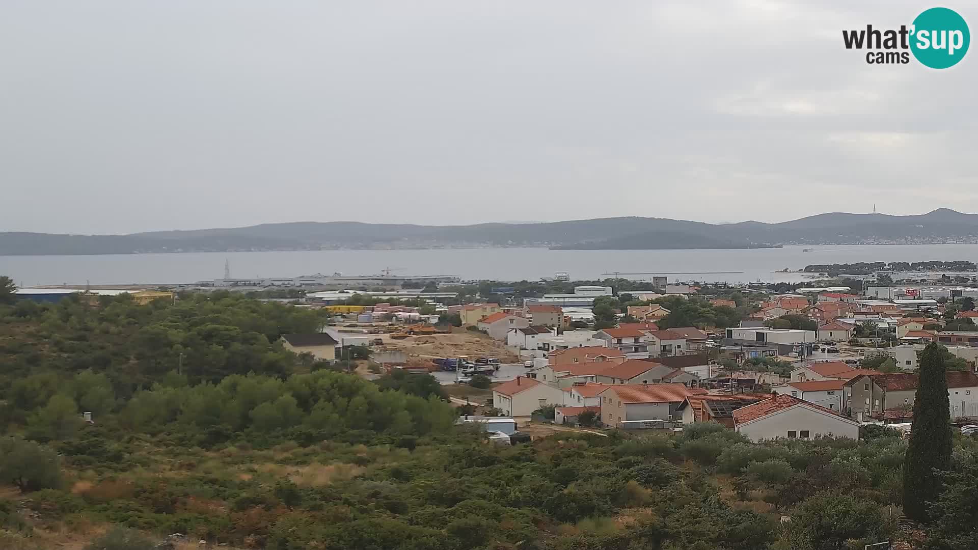 Zadar Port Gazenica Webcam Panorama, Zadar, Kroatien
