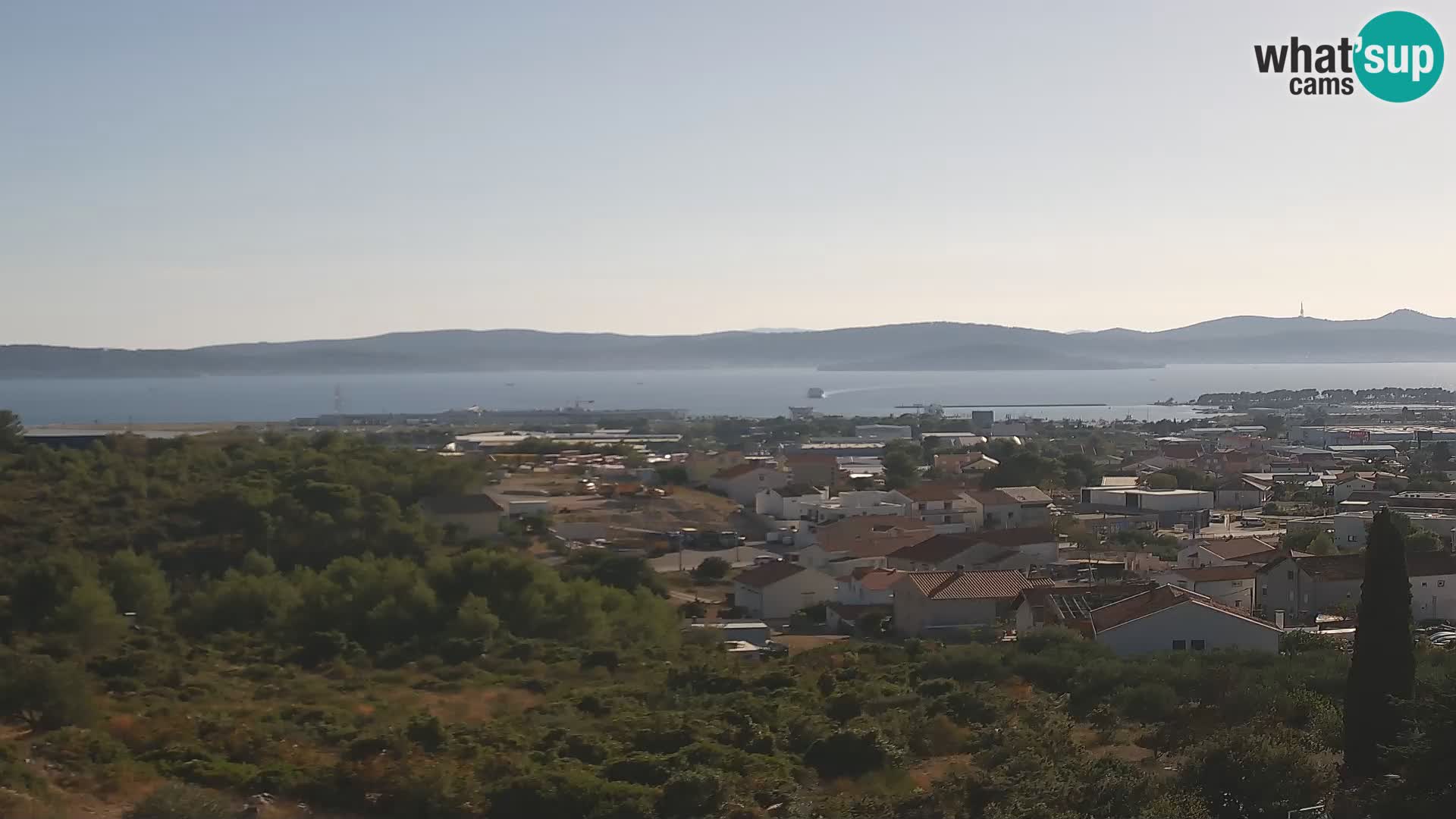 Zadar Port Gazenica Webcam Panorama, Zadar, Kroatien