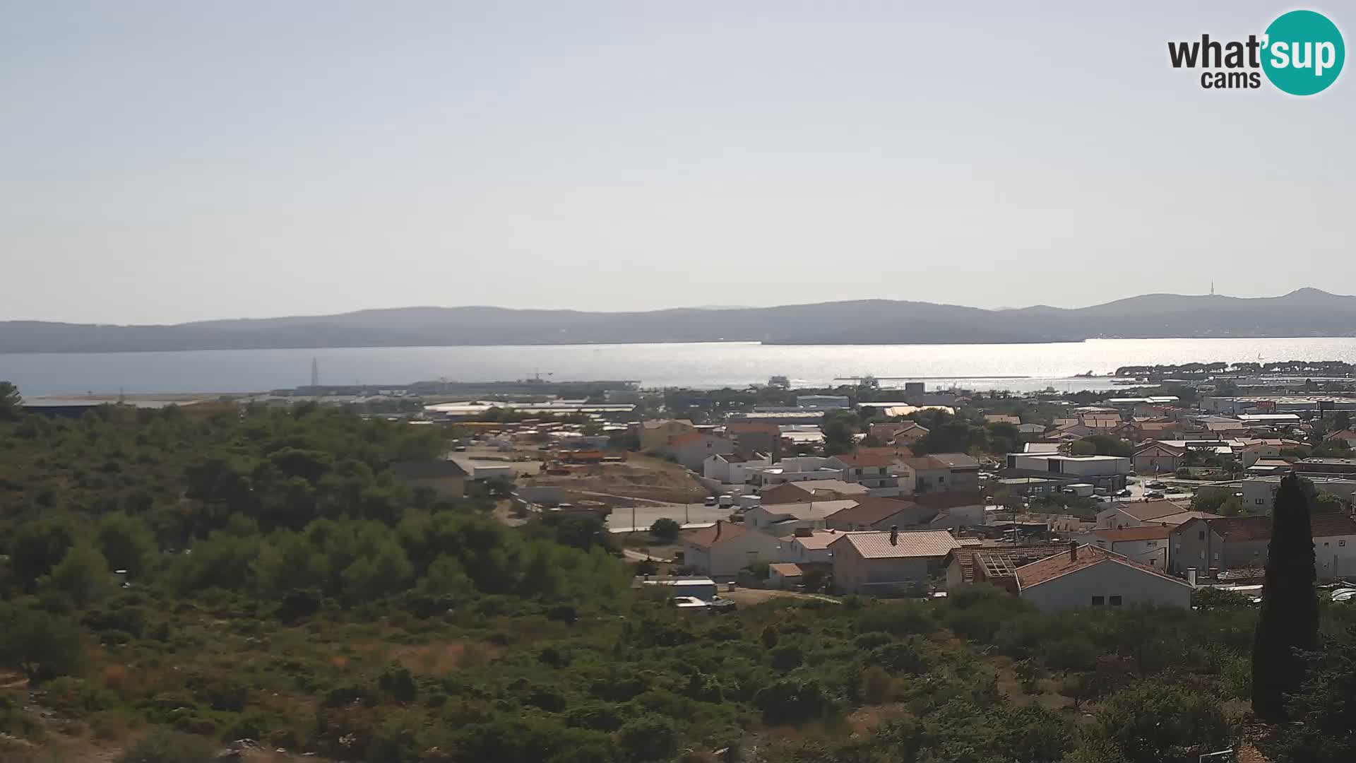 Zadar Port Gazenica Webcam Panorama, Zadar, Kroatien