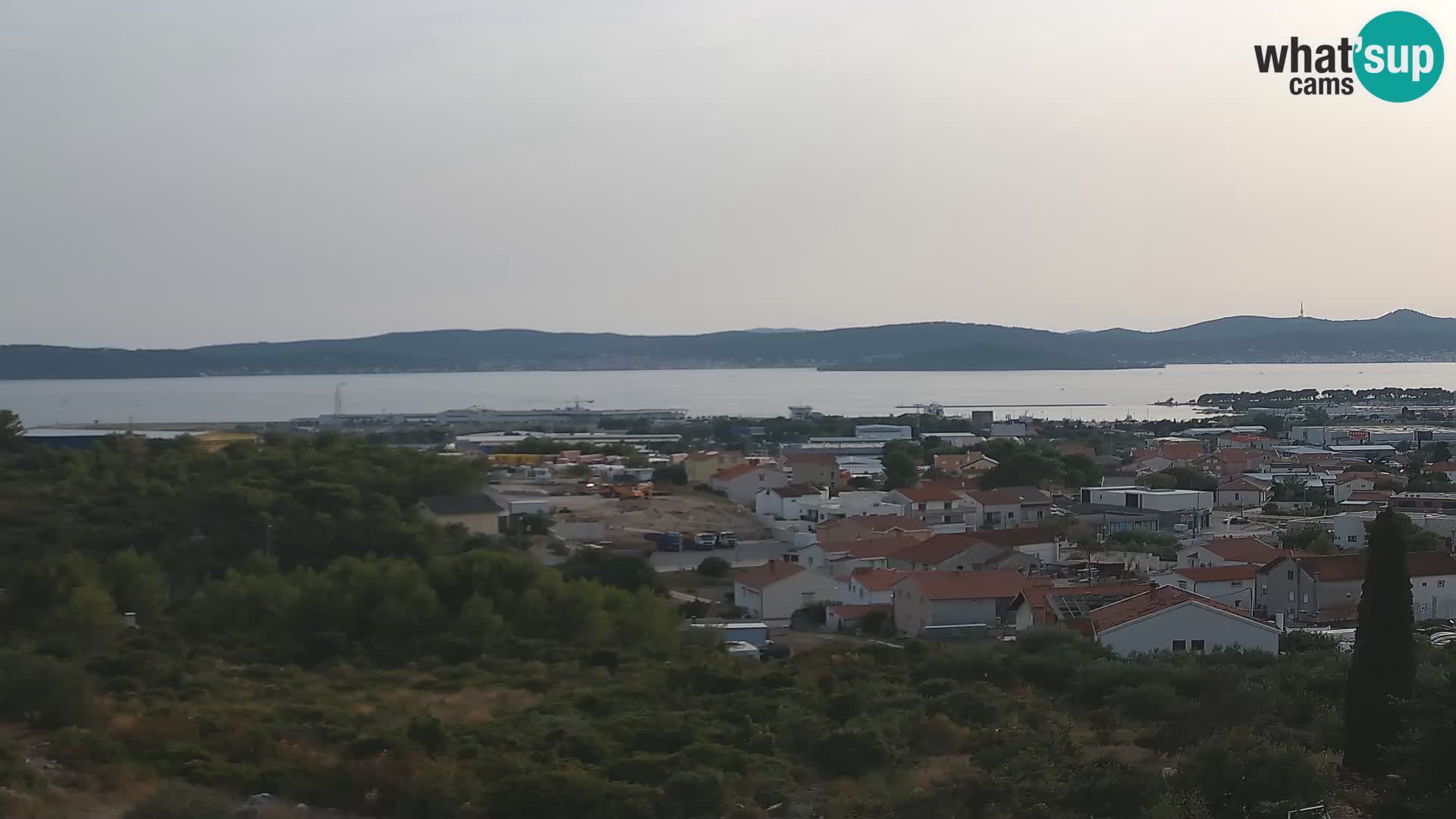 Zadar Port Gazenica Webcam Panorama, Zadar, Croatie