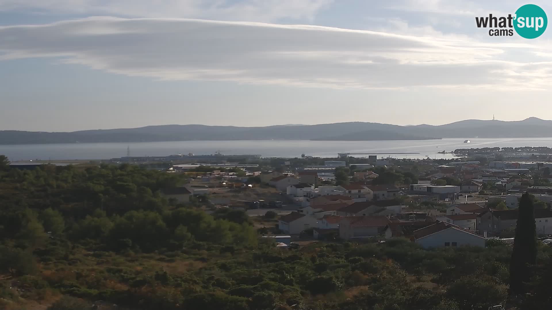 Panoramska web kamera Luke Gaženica u Zadru, Hrvatska