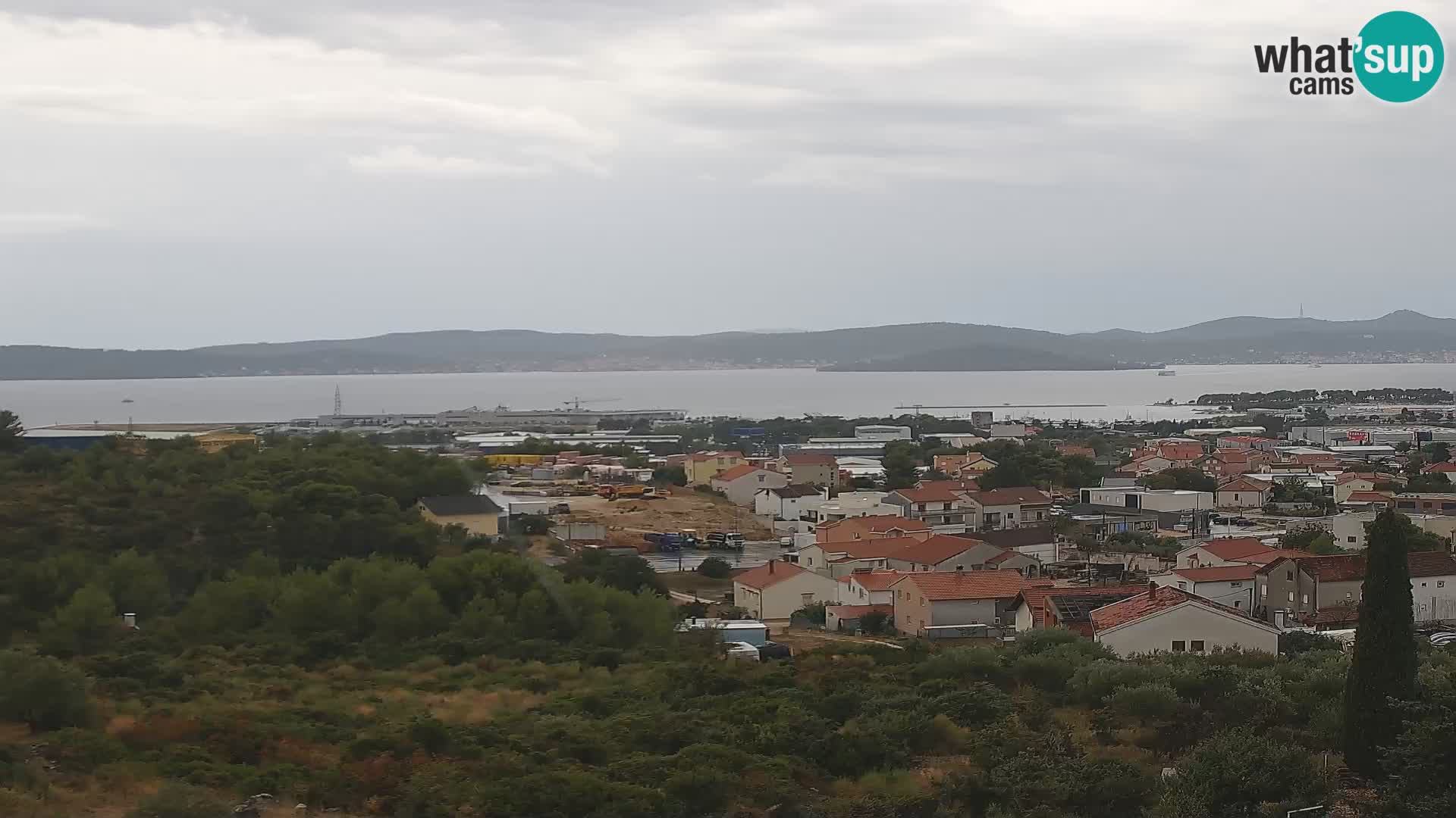 Zadar Pristanišče Gazenica s panoramsko spletno kamero, Zadar, Hrvaška