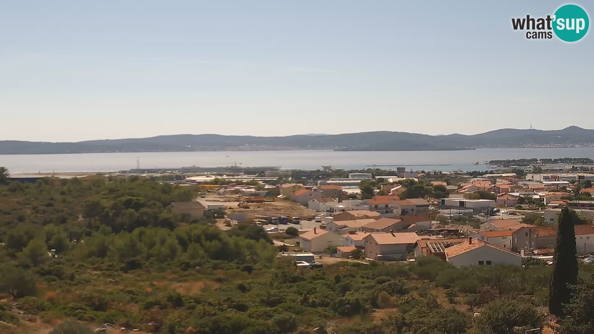 Zadar Port Gazenica Webcam Panorama, Zadar, Kroatien