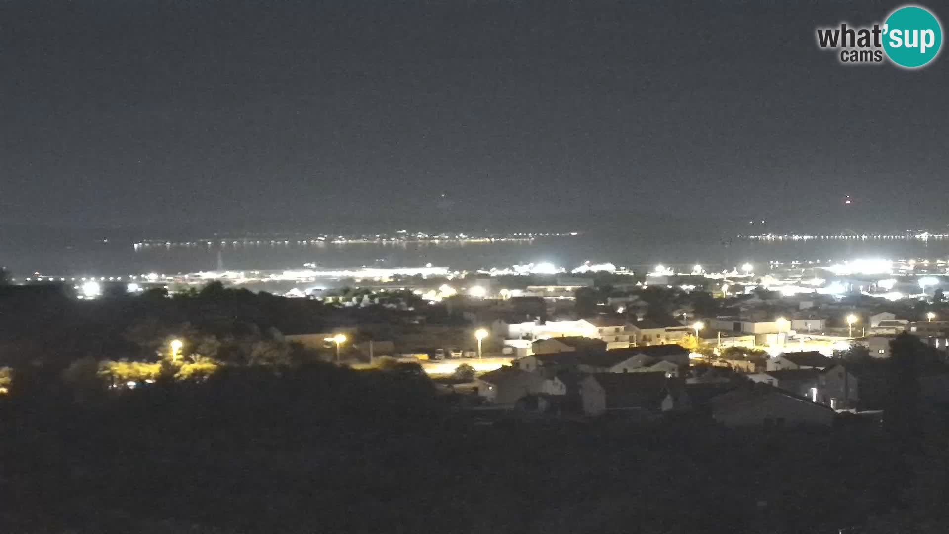Panorama de la Webcam del Puerto Gazenica de Zadar, Zadar, Croacia